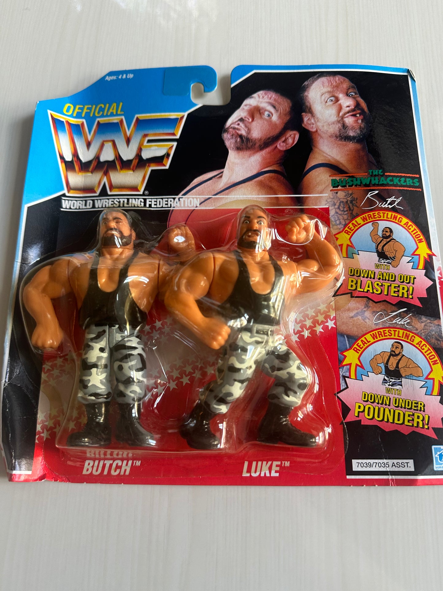 The Bushwhackers Series 2 WWF Hasbro