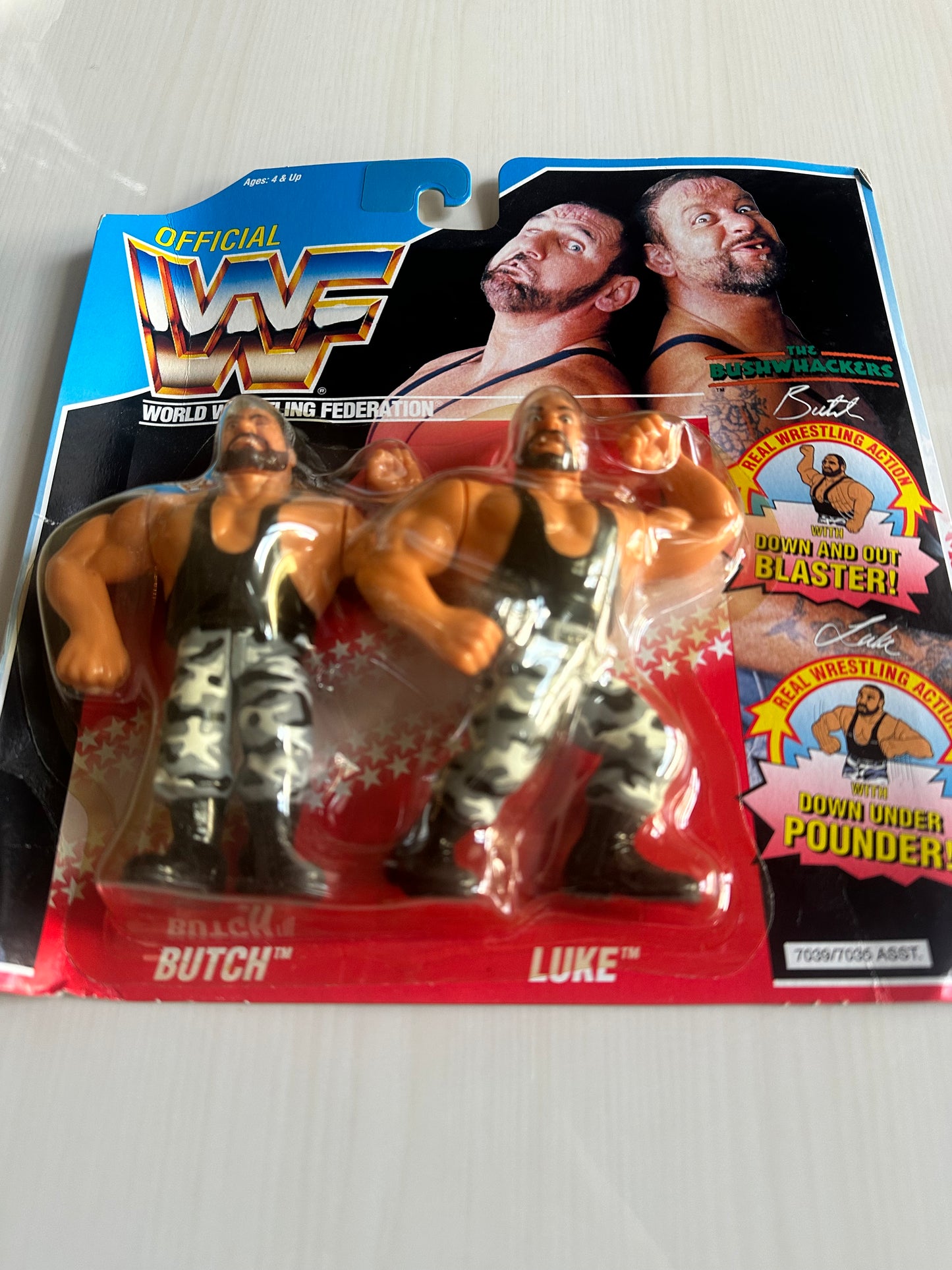 The Bushwhackers Series 2 WWF Hasbro