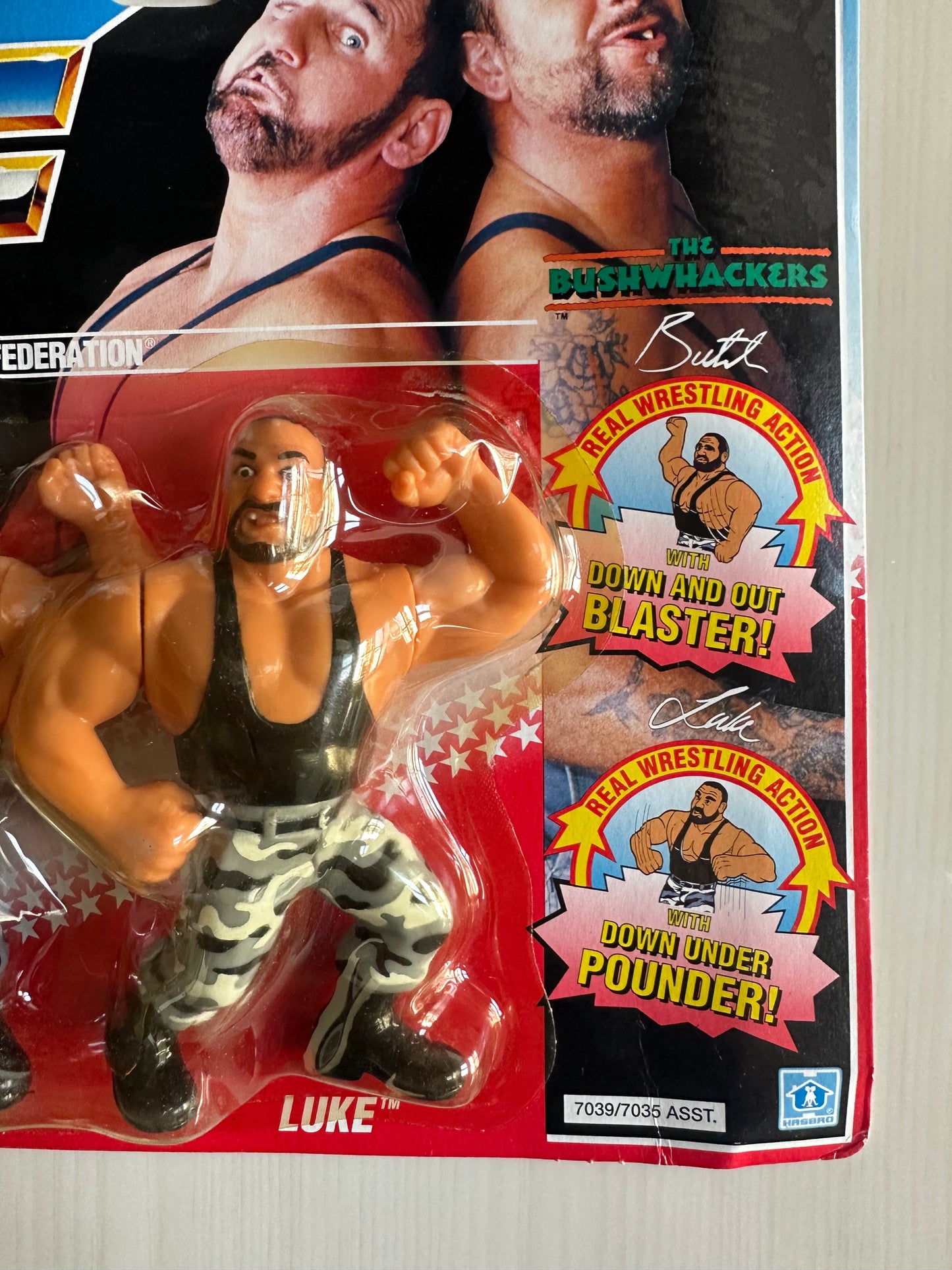 The Bushwhackers Series 2 WWF Hasbro