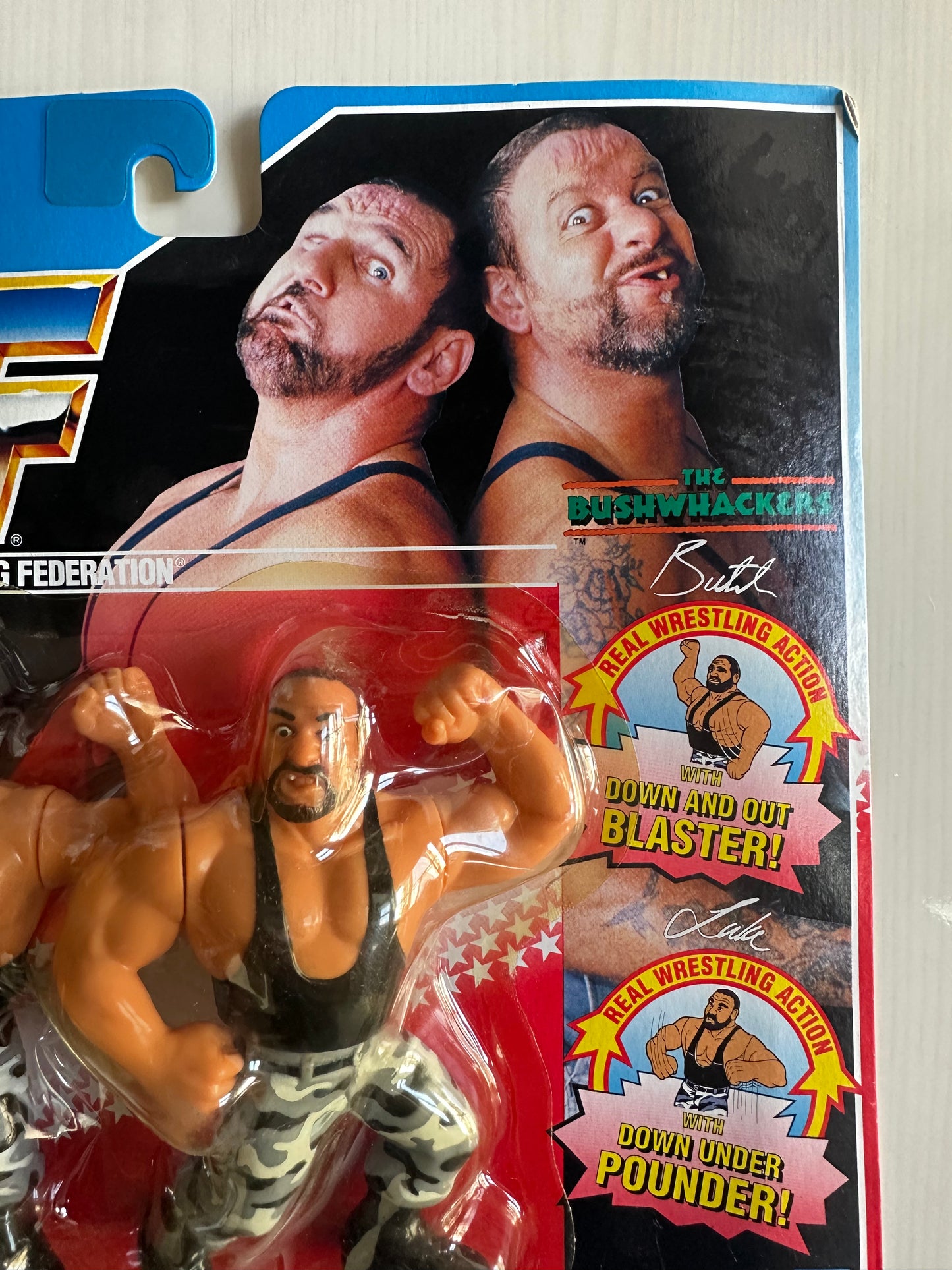 The Bushwhackers Series 2 WWF Hasbro