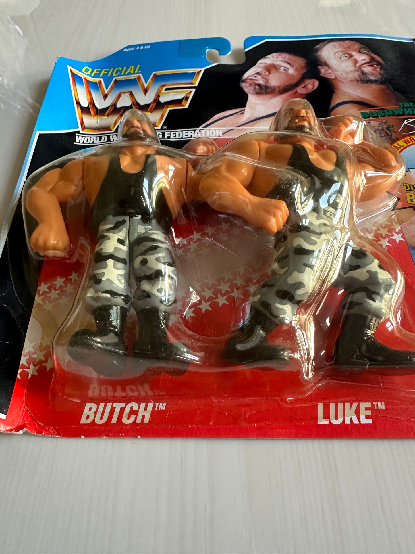 The Bushwhackers Series 2 WWF Hasbro