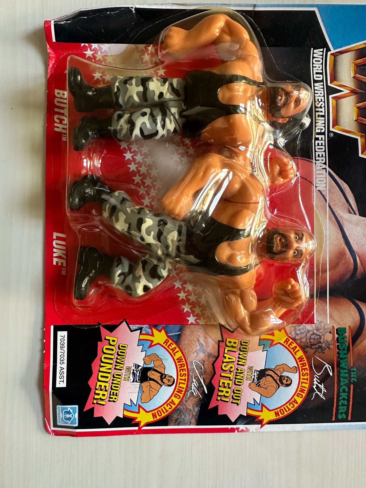 The Bushwhackers Series 2 WWF Hasbro