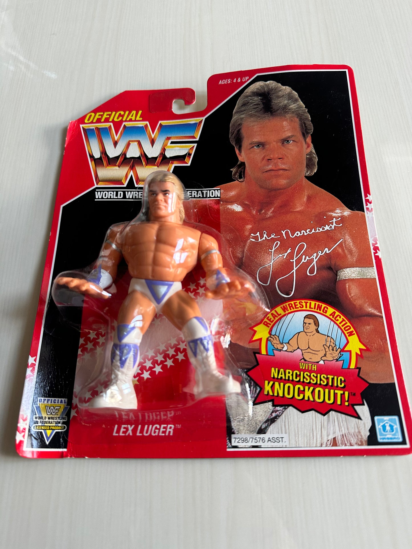 Lex Luger Series 8 WWF Hasbro