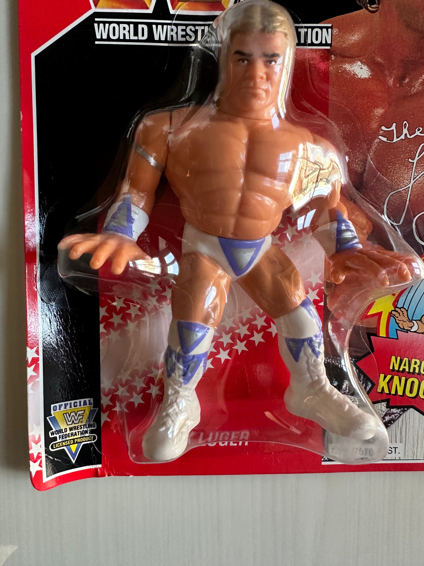 Lex Luger Series 8 WWF Hasbro