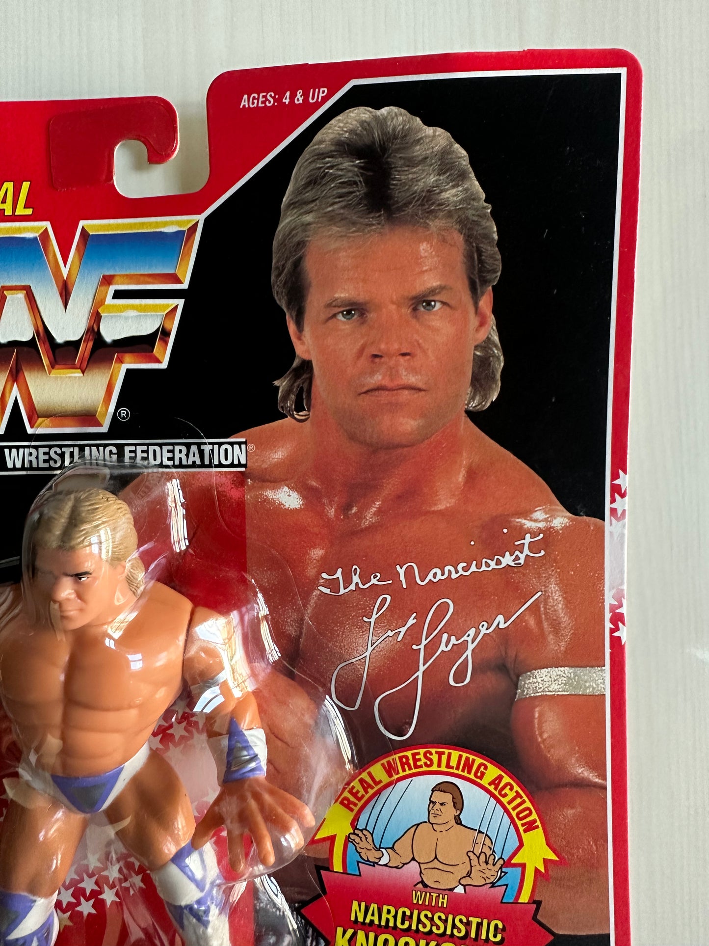 Lex Luger Series 8 WWF Hasbro