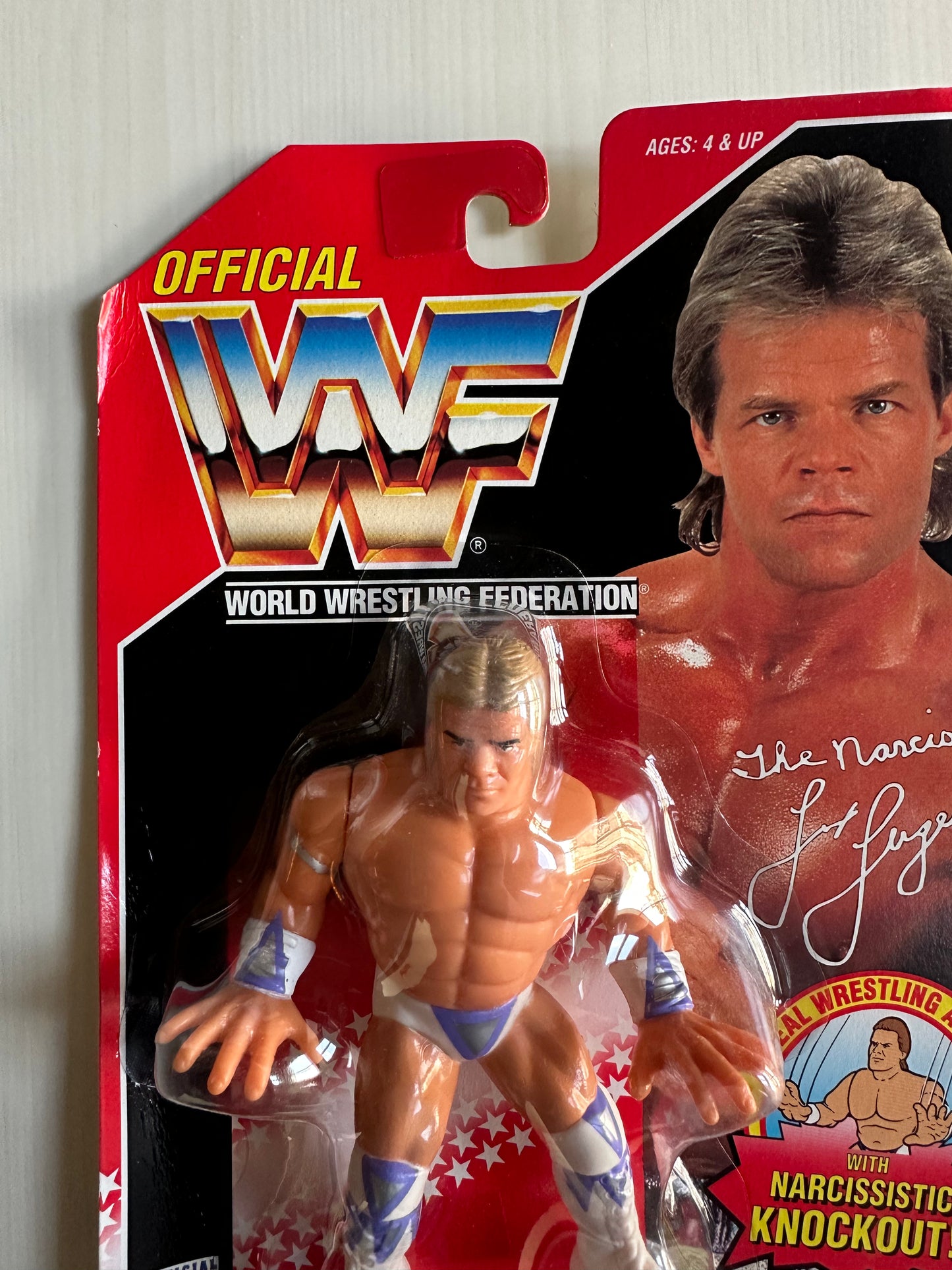 Lex Luger Series 8 WWF Hasbro