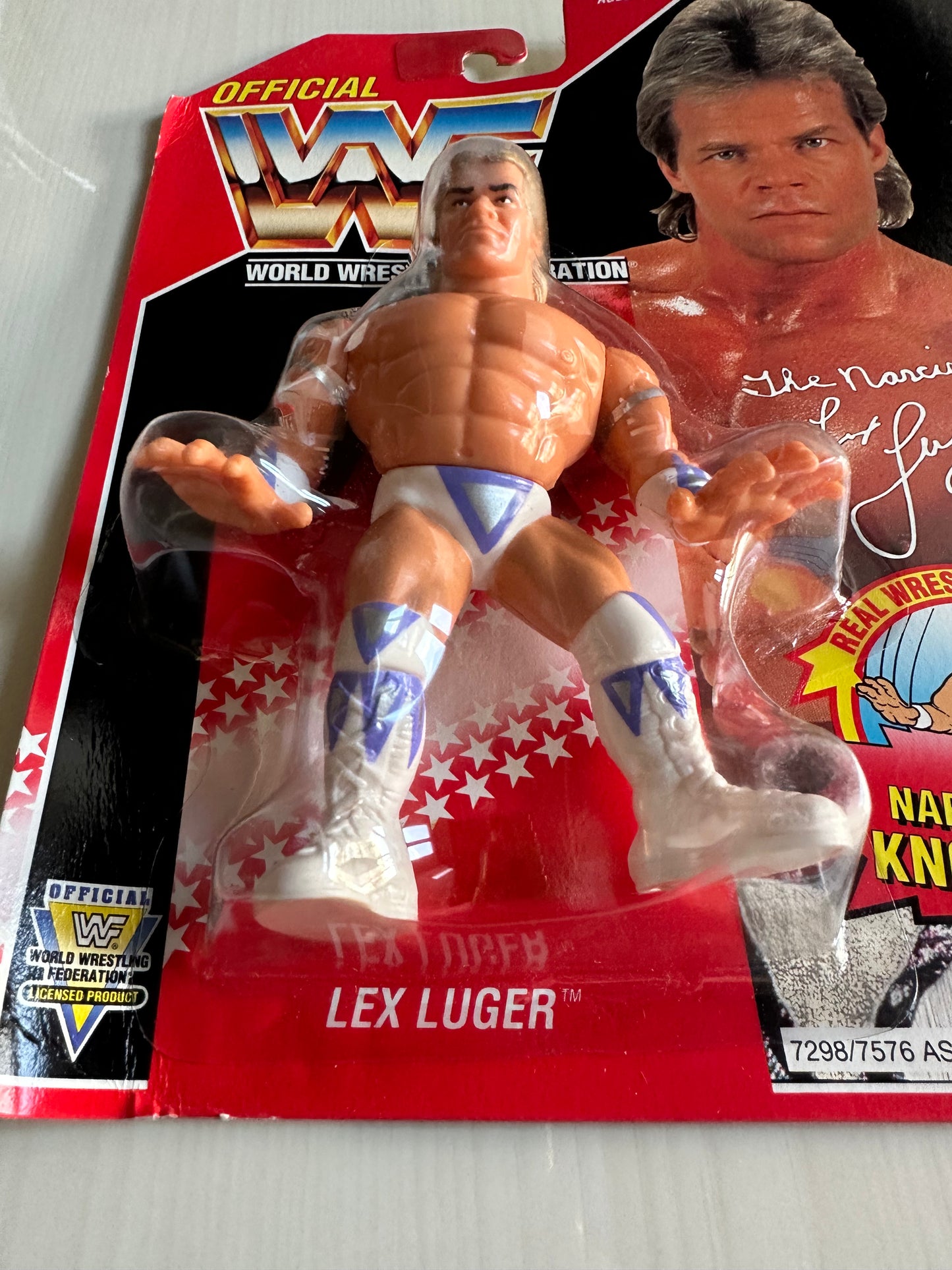 Lex Luger Series 8 WWF Hasbro