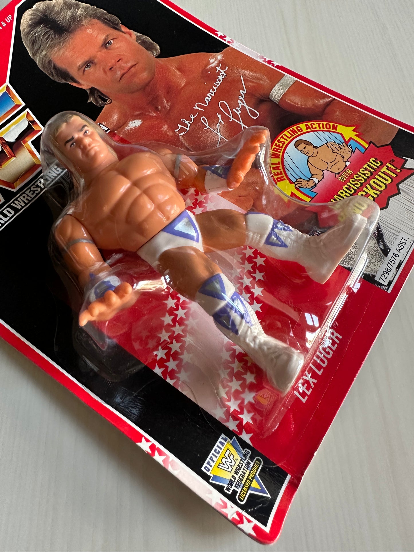 Lex Luger Series 8 WWF Hasbro