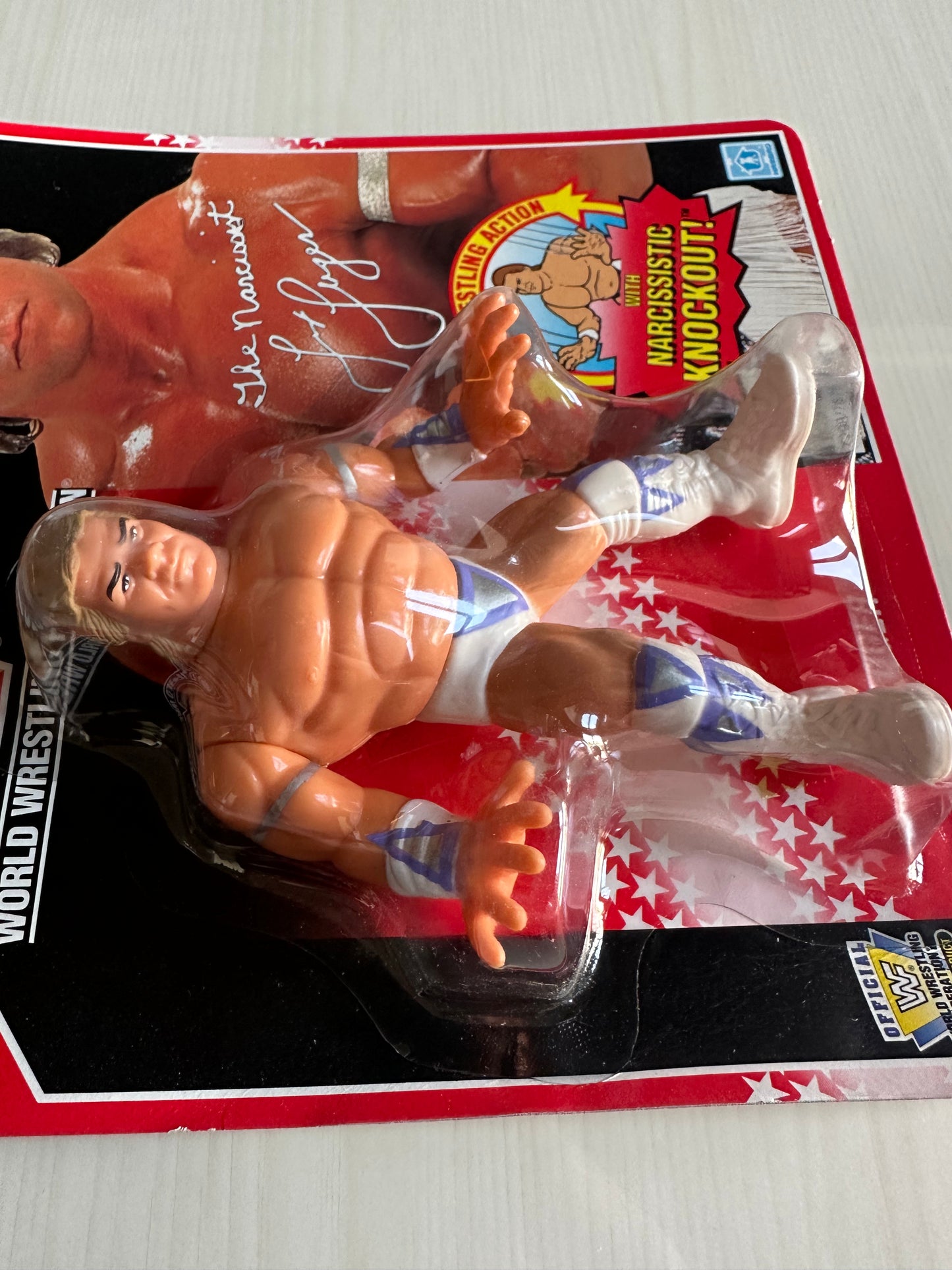 Lex Luger Series 8 WWF Hasbro
