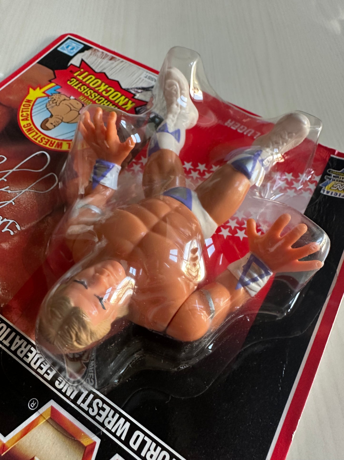 Lex Luger Series 8 WWF Hasbro
