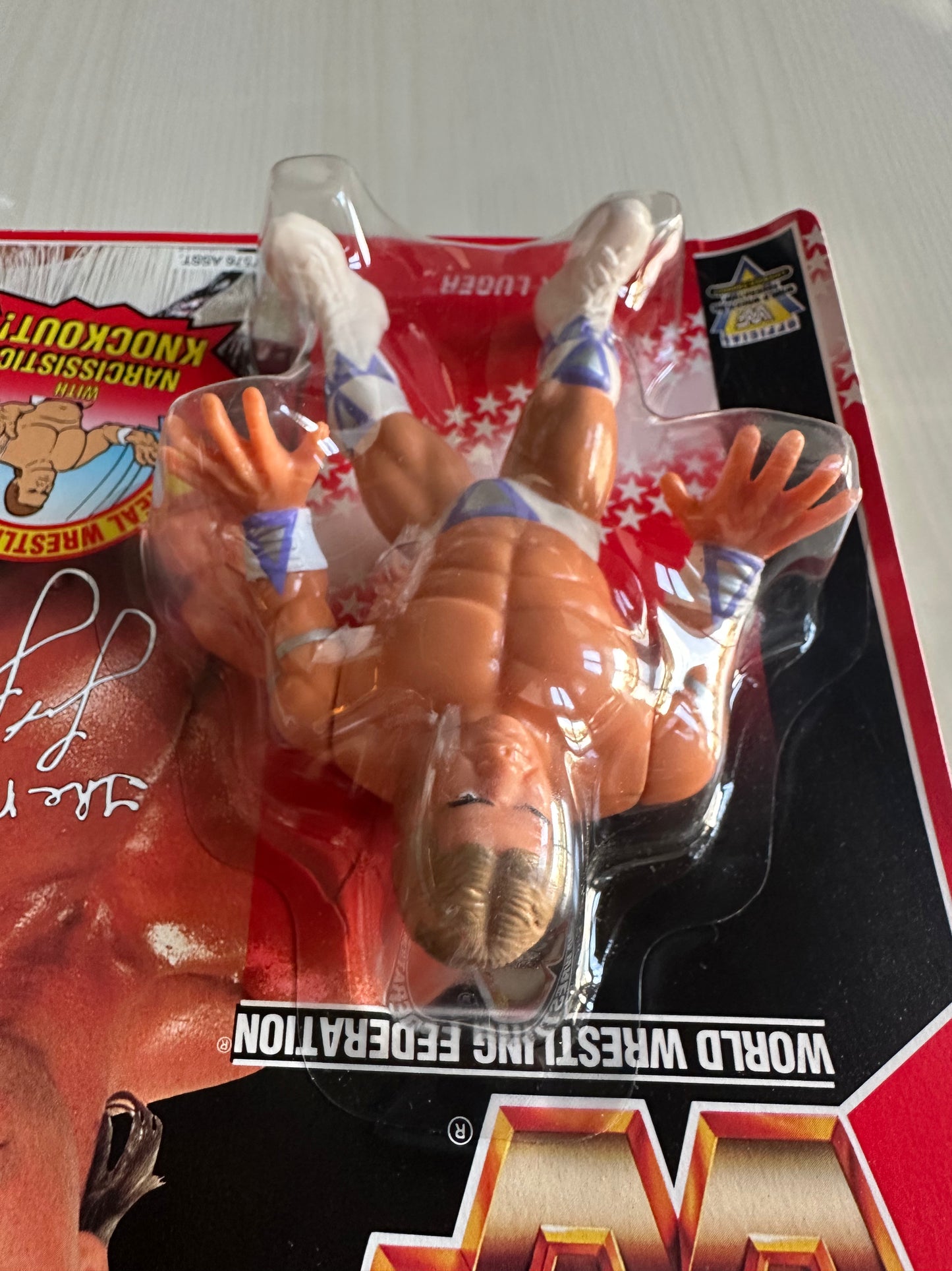 Lex Luger Series 8 WWF Hasbro