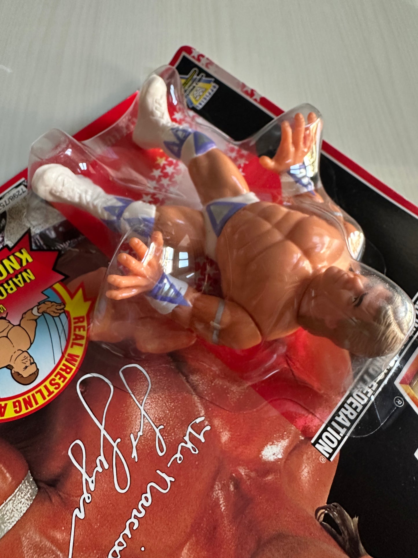 Lex Luger Series 8 WWF Hasbro