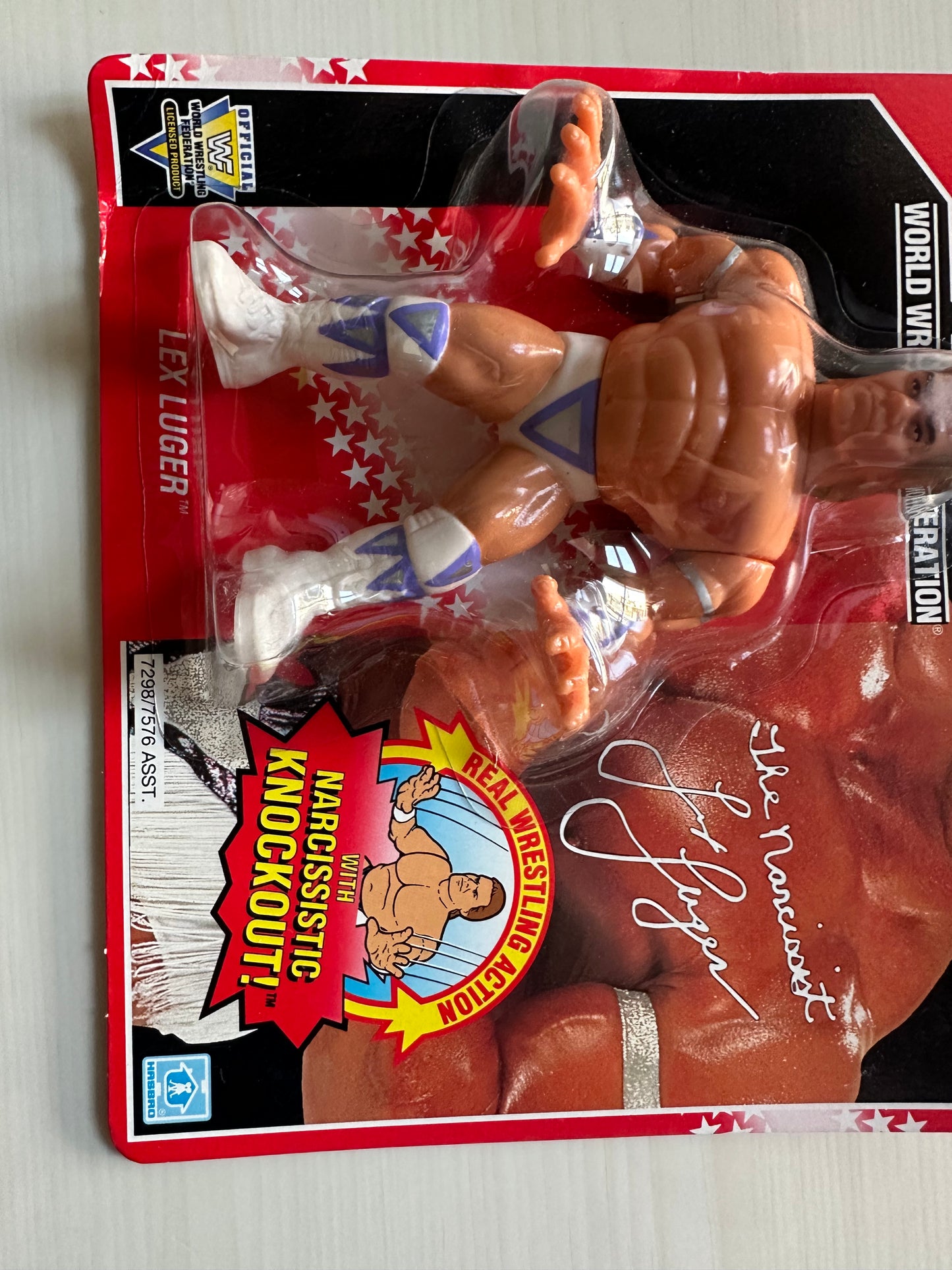 Lex Luger Series 8 WWF Hasbro