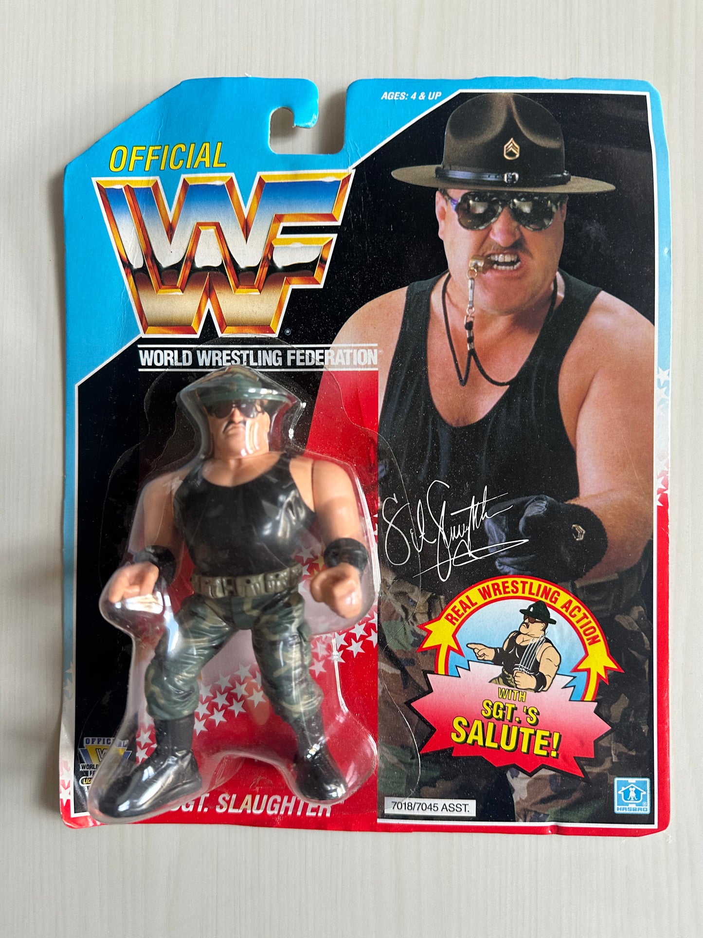 Sgt Slaughter Series 3 WWF Hasbro