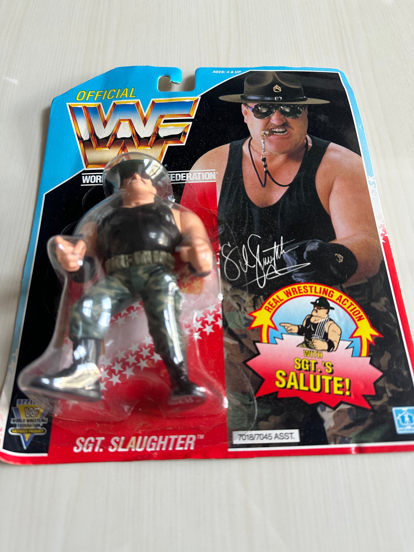 Sgt Slaughter Series 3 WWF Hasbro
