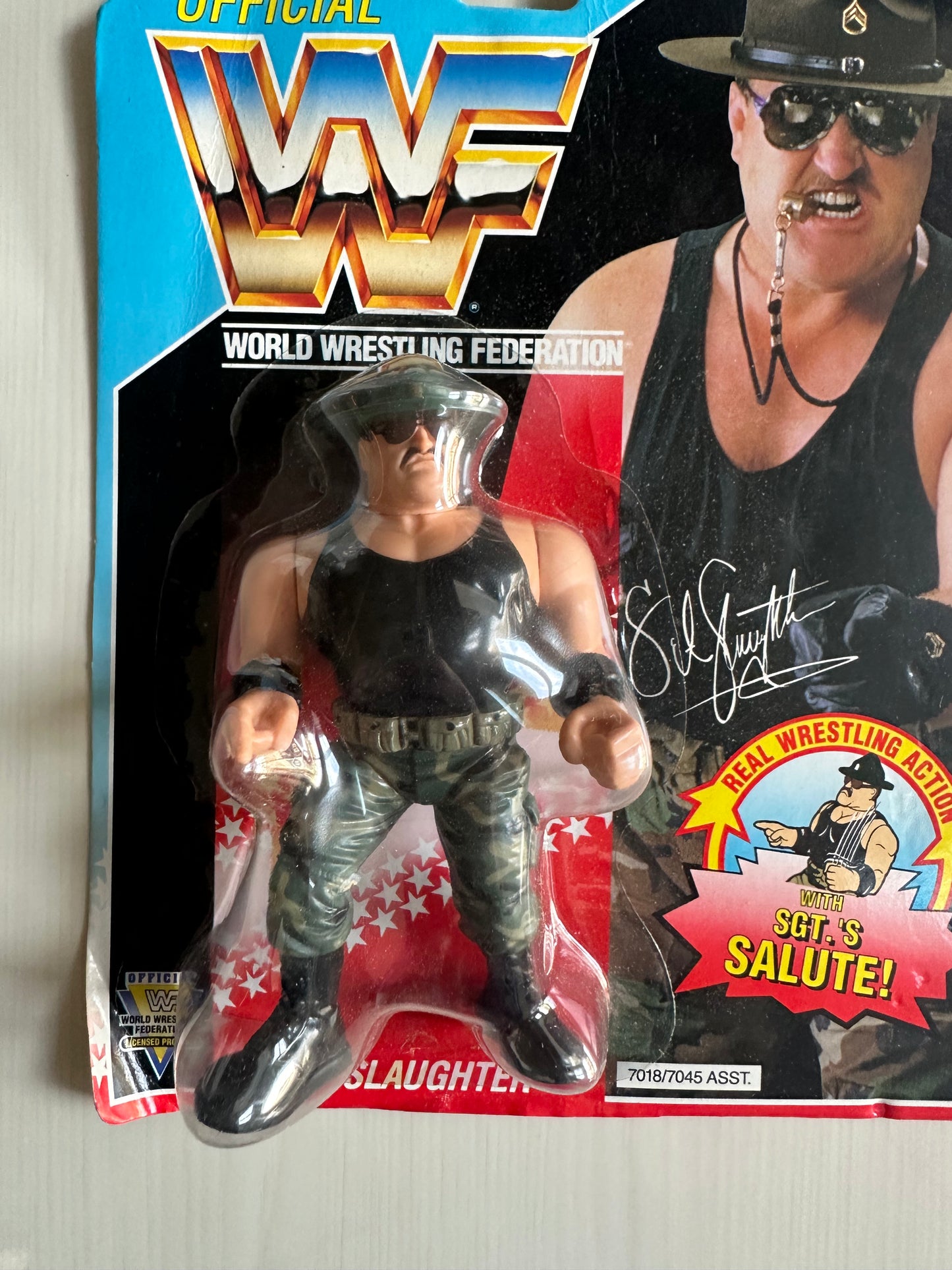 Sgt Slaughter Series 3 WWF Hasbro