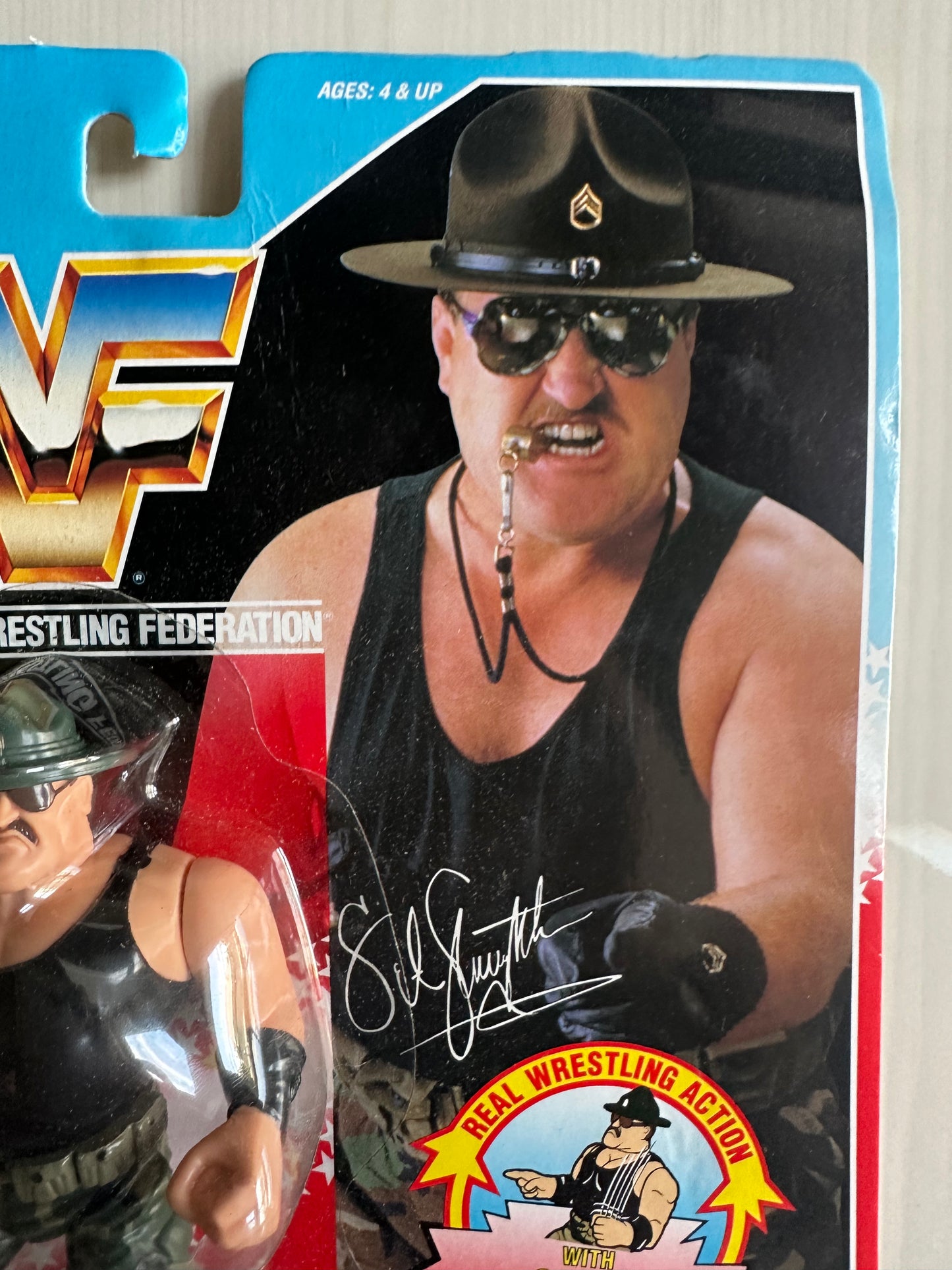 Sgt Slaughter Series 3 WWF Hasbro