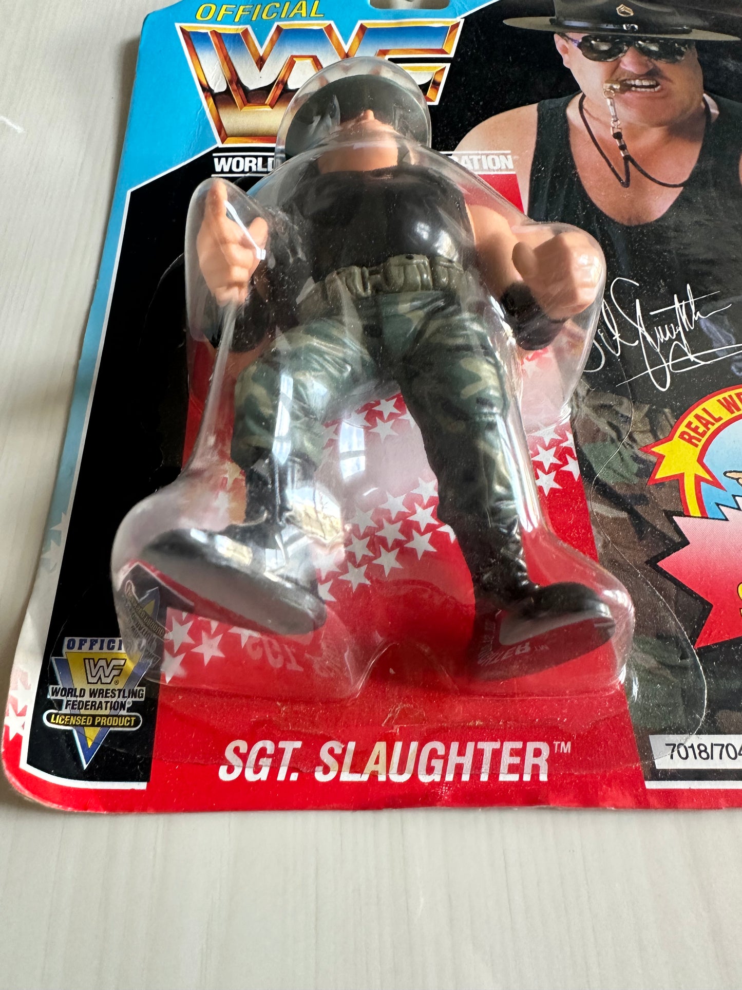 Sgt Slaughter Series 3 WWF Hasbro