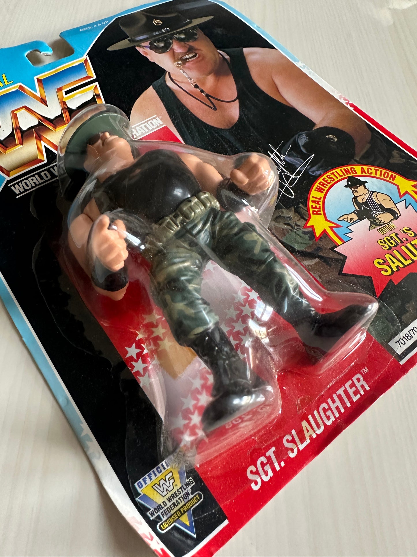 Sgt Slaughter Series 3 WWF Hasbro