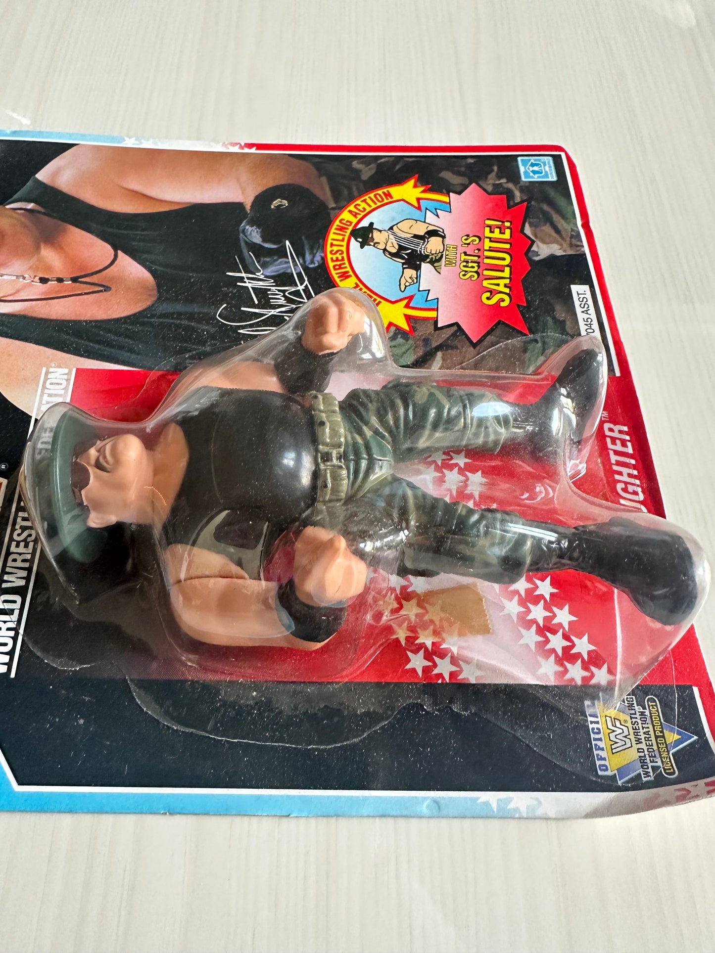 Sgt Slaughter Series 3 WWF Hasbro