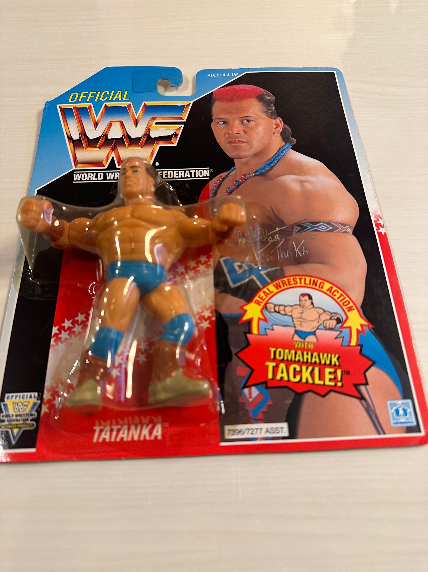 Tatanka Series 6 WWF Hasbro