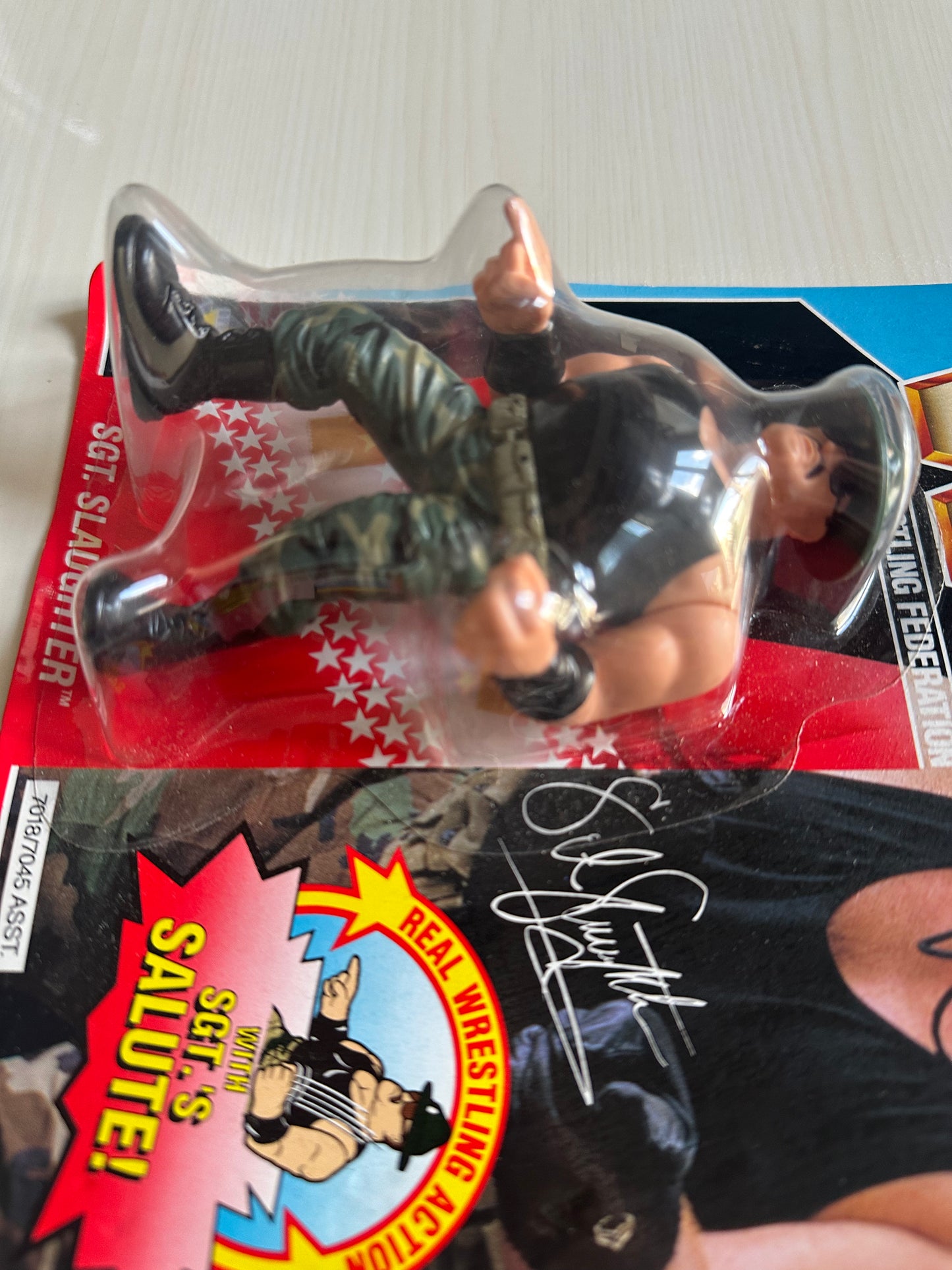 Sgt Slaughter Series 3 WWF Hasbro