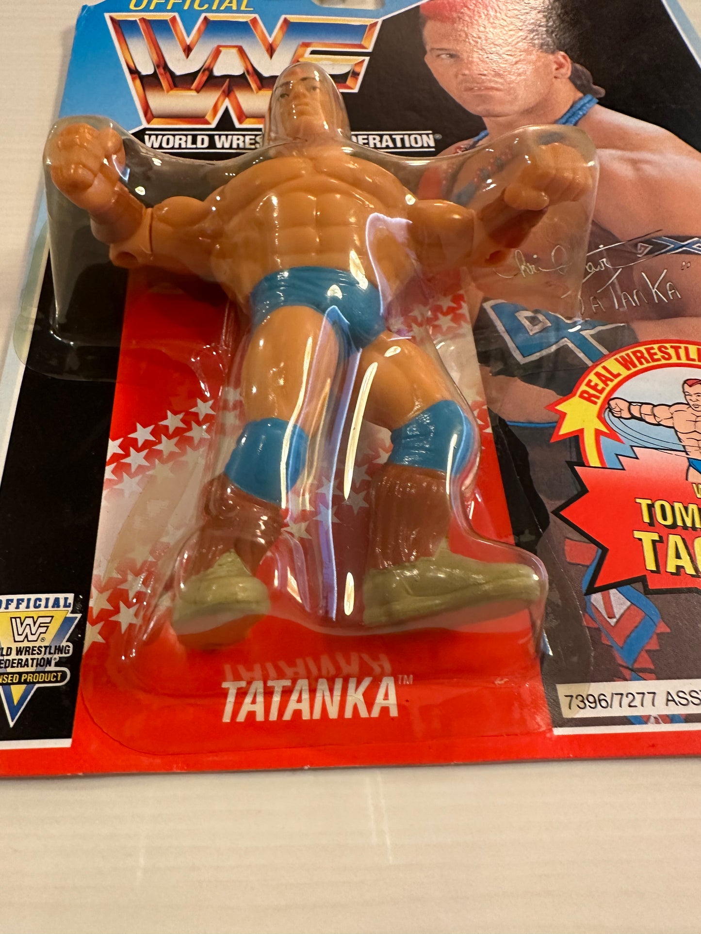 Tatanka Series 6 WWF Hasbro