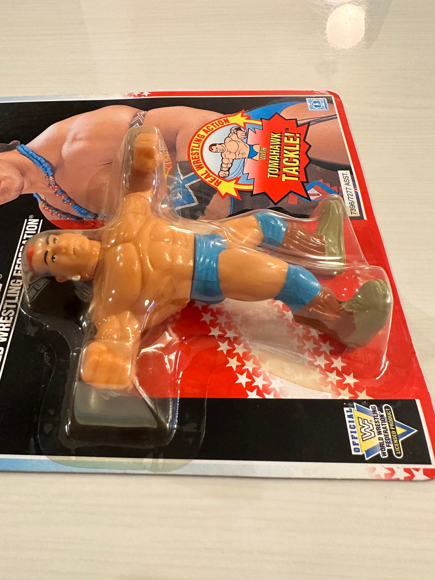 Tatanka Series 6 WWF Hasbro