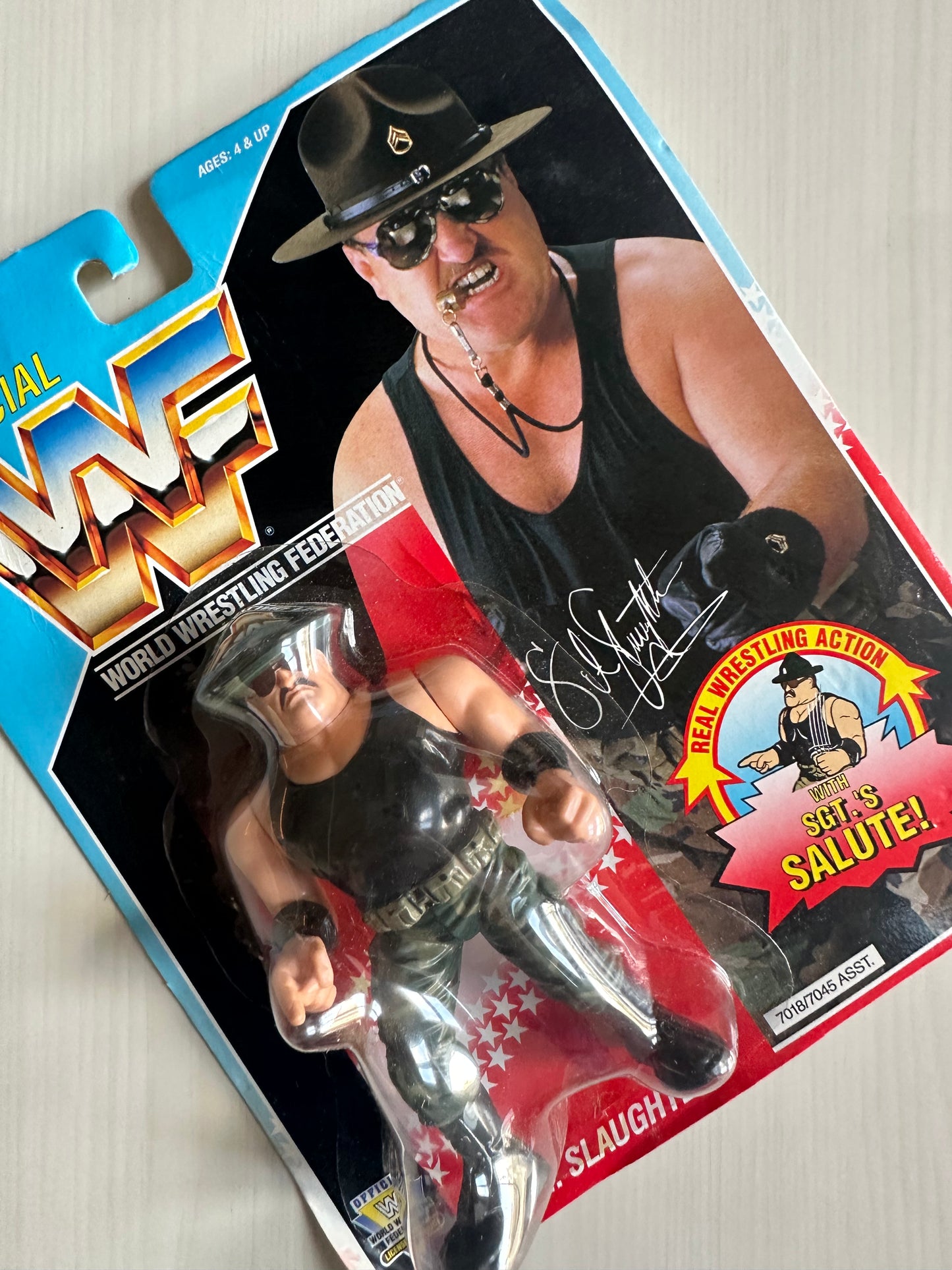 Sgt Slaughter Series 3 WWF Hasbro