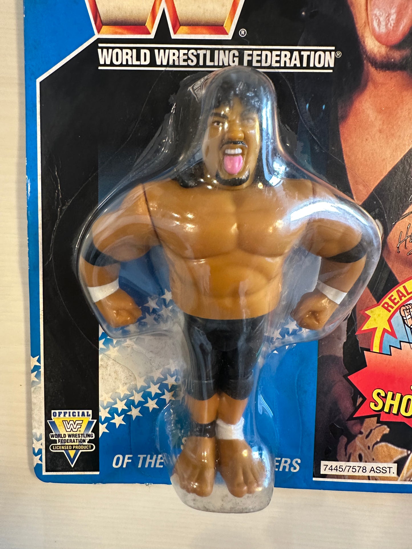Samu the Headshrinker Series 10 WWF Hasbro
