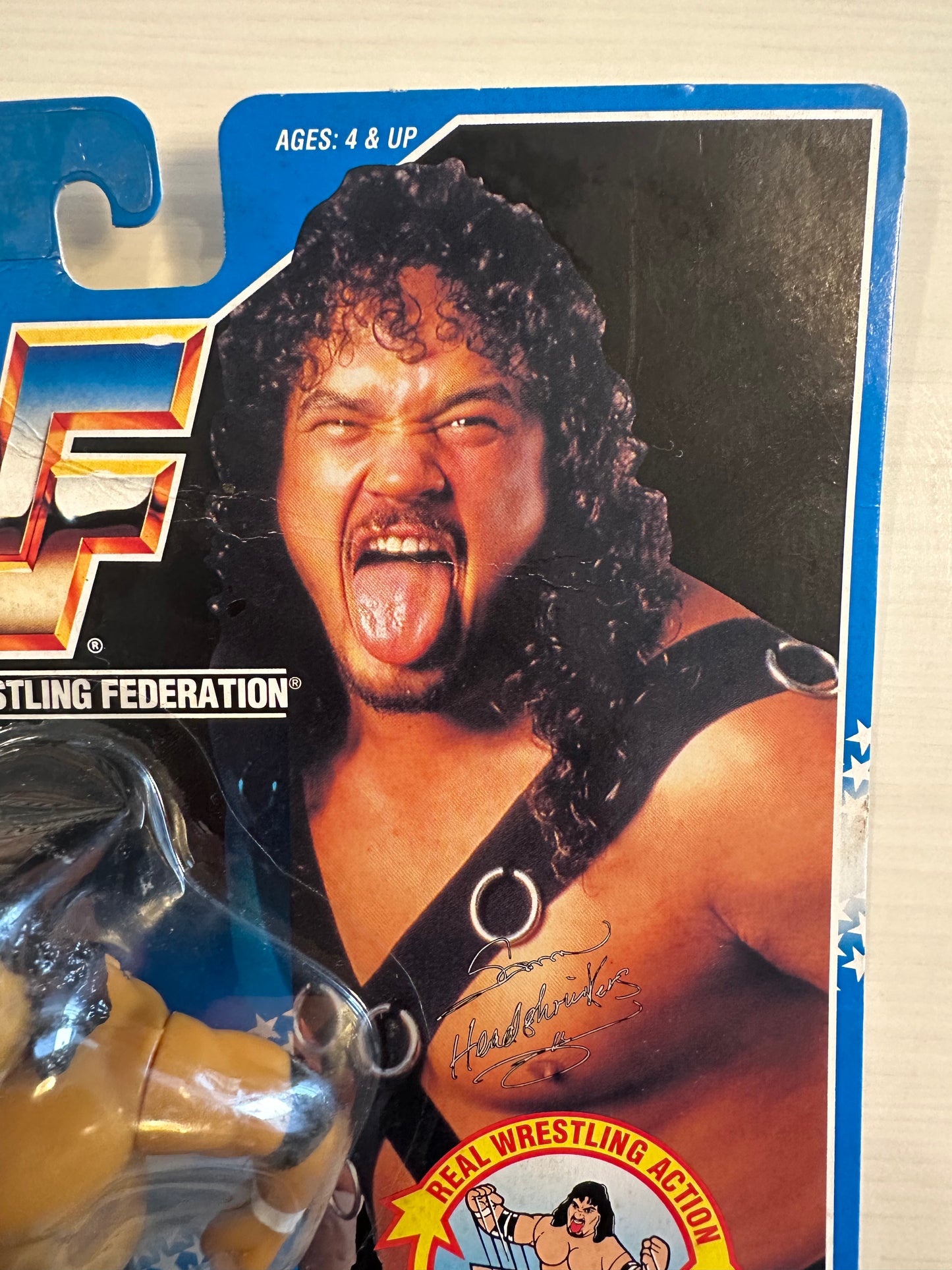 Samu the Headshrinker Series 10 WWF Hasbro