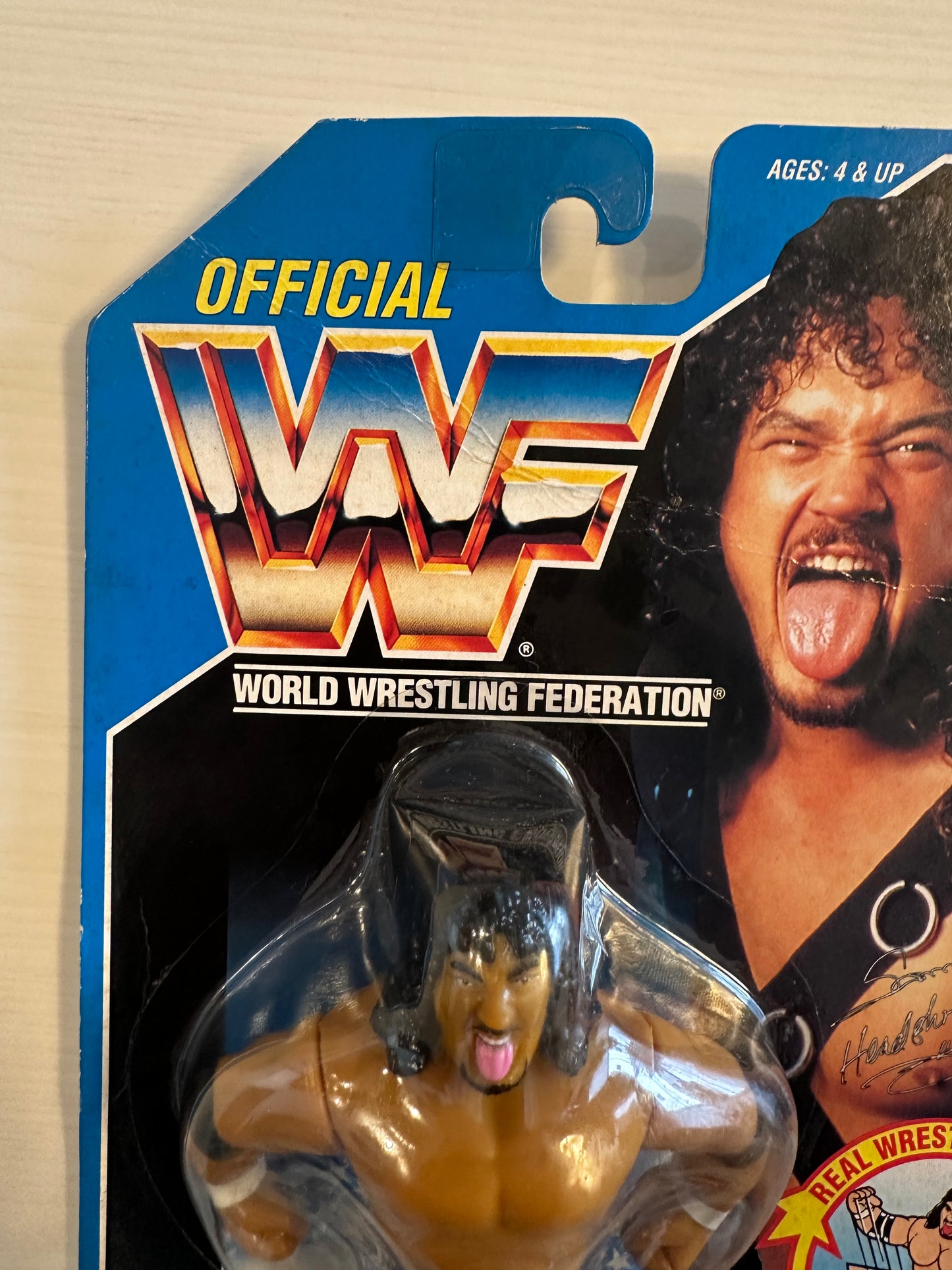 Samu the Headshrinker Series 10 WWF Hasbro