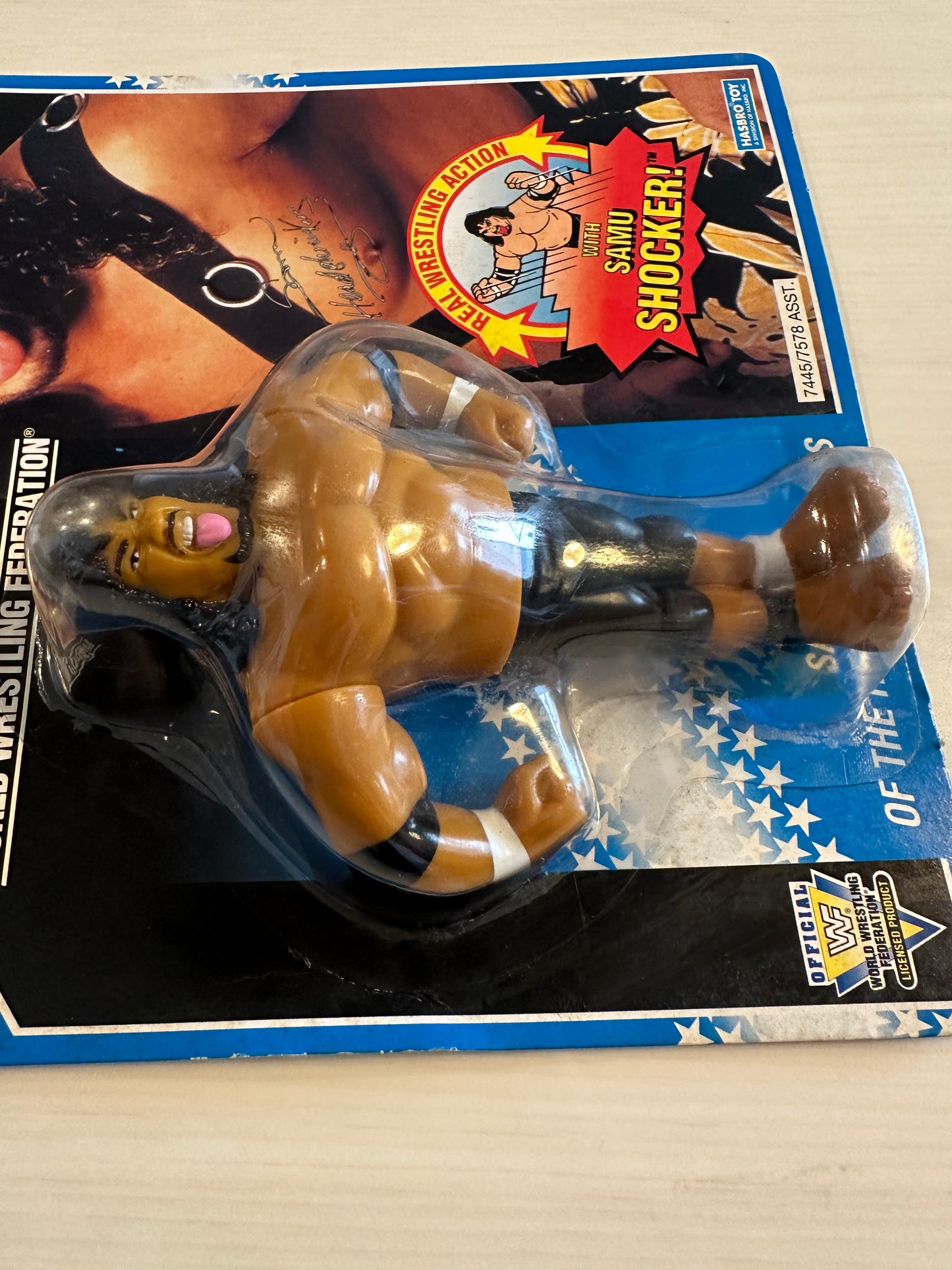 Samu the Headshrinker Series 10 WWF Hasbro