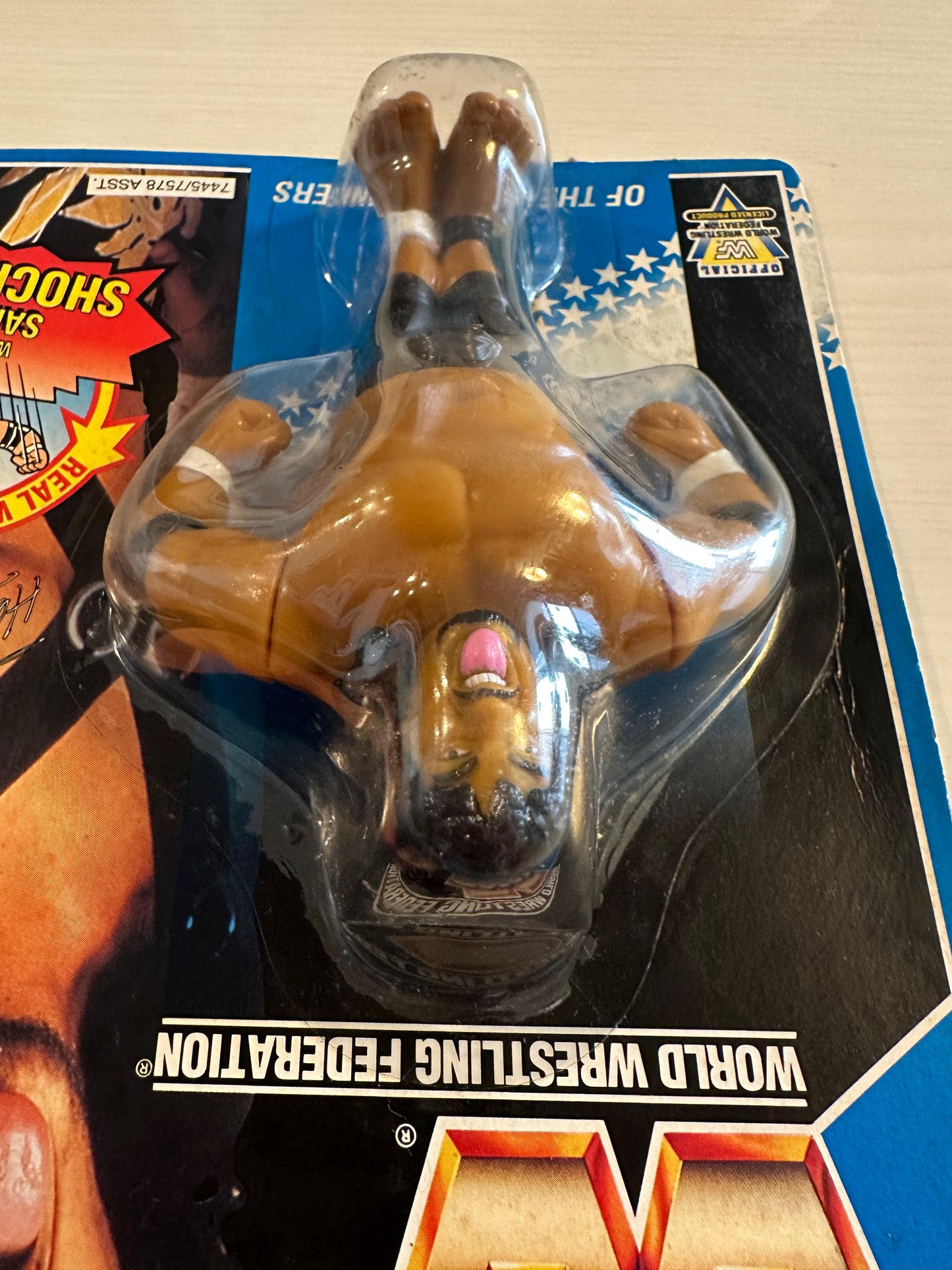 Samu the Headshrinker Series 10 WWF Hasbro