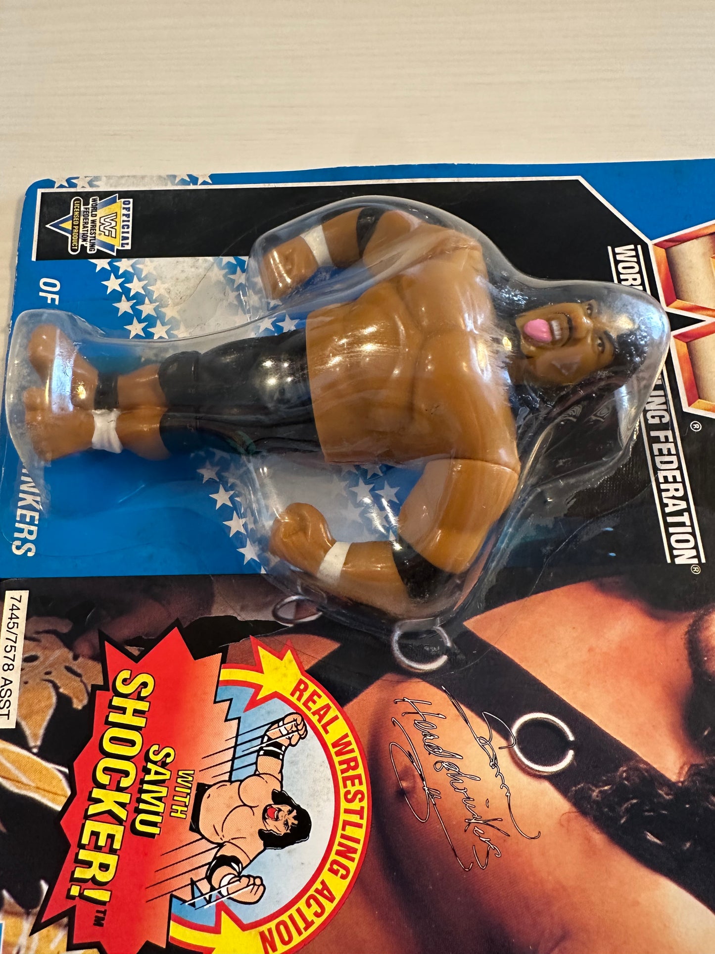Samu the Headshrinker Series 10 WWF Hasbro