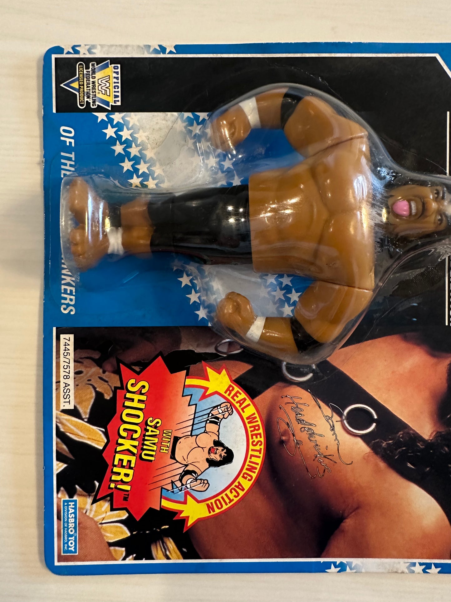 Samu the Headshrinker Series 10 WWF Hasbro