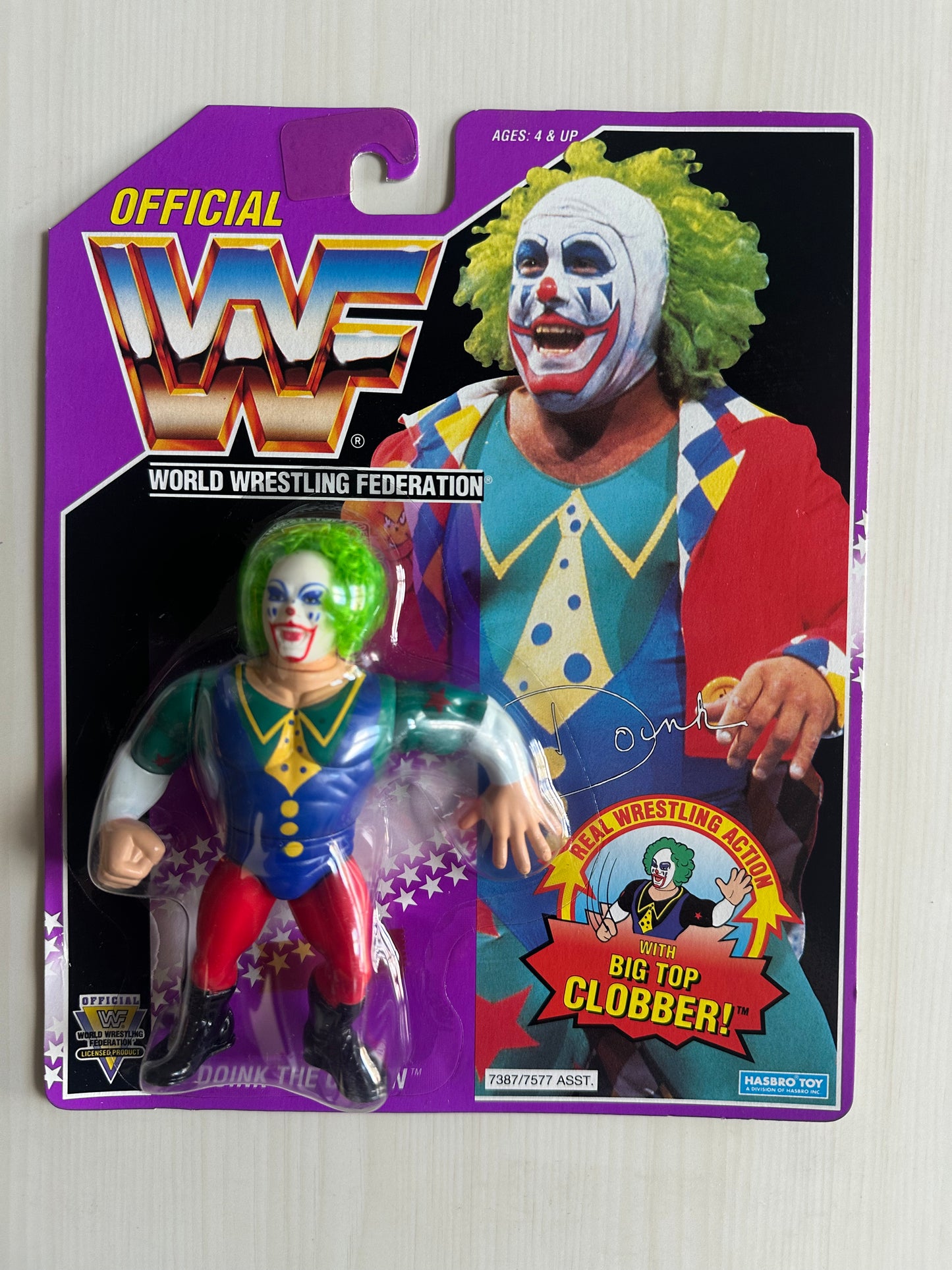 Doink the Clown Series 9 WWF Hasbro