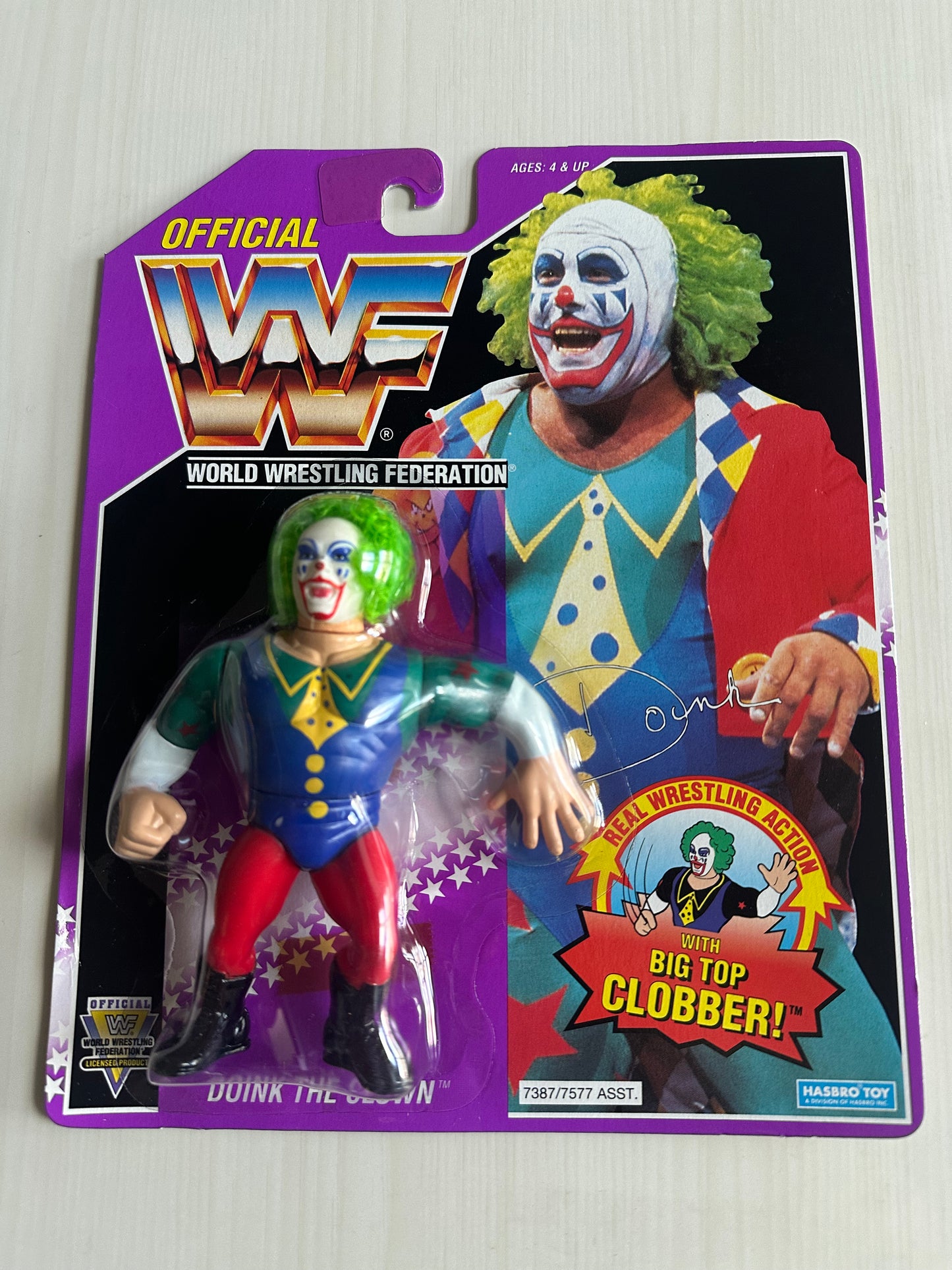 Doink the Clown Series 9 WWF Hasbro
