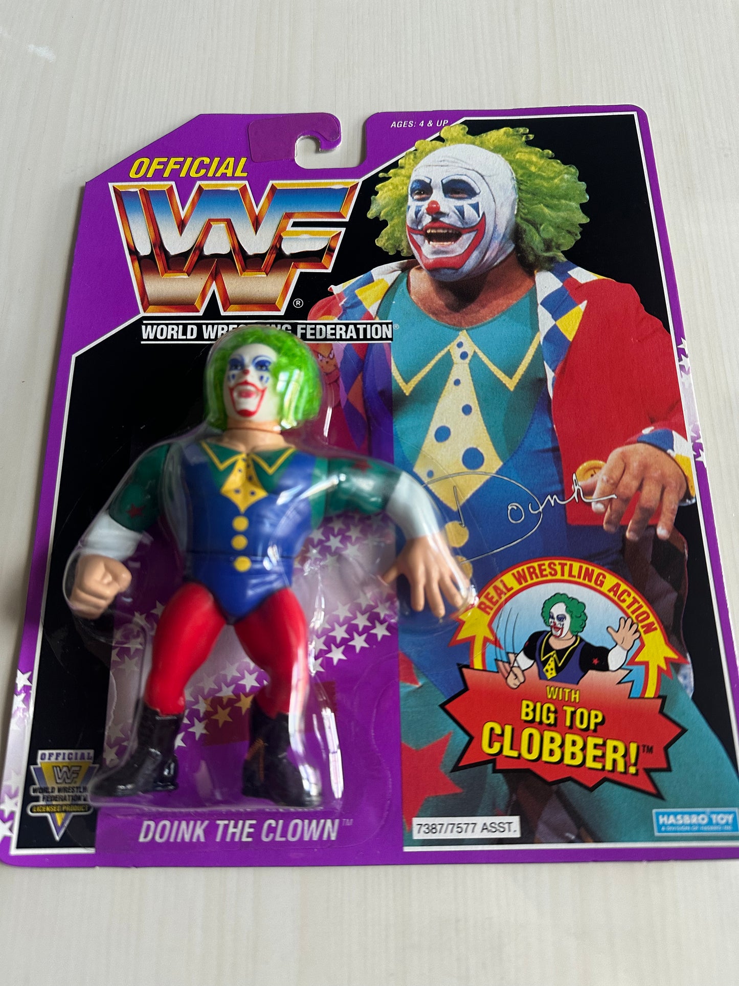 Doink the Clown Series 9 WWF Hasbro
