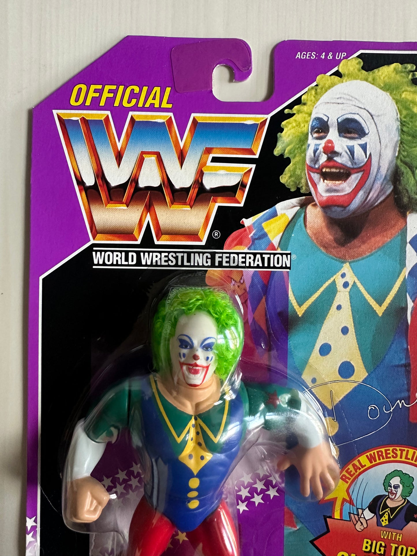 Doink the Clown Series 9 WWF Hasbro