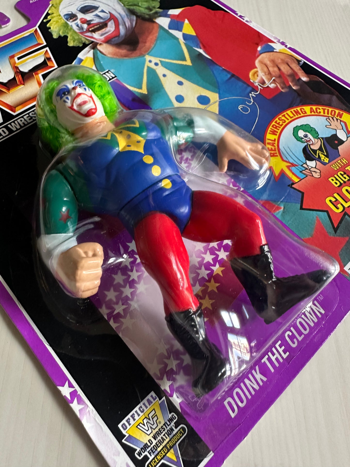 Doink the Clown Series 9 WWF Hasbro