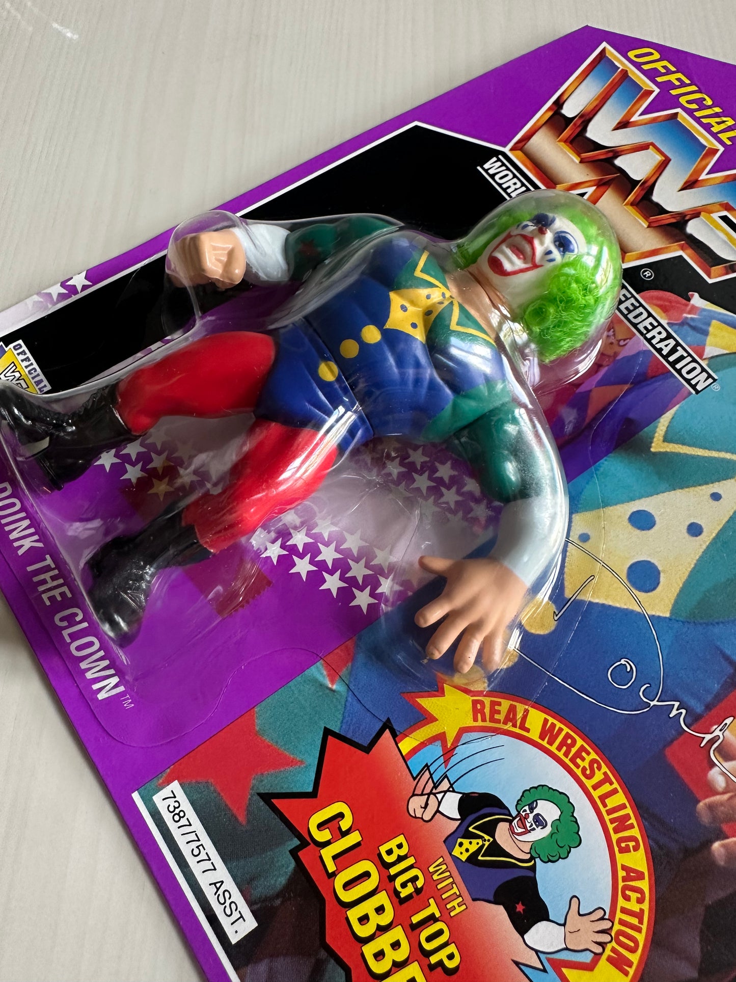 Doink the Clown Series 9 WWF Hasbro