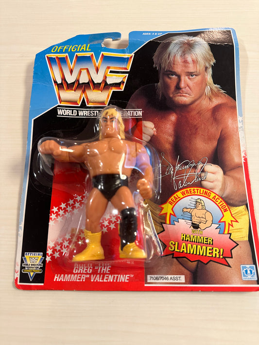 Greg the Hammer Valentine Series 3 WWF Hasbro