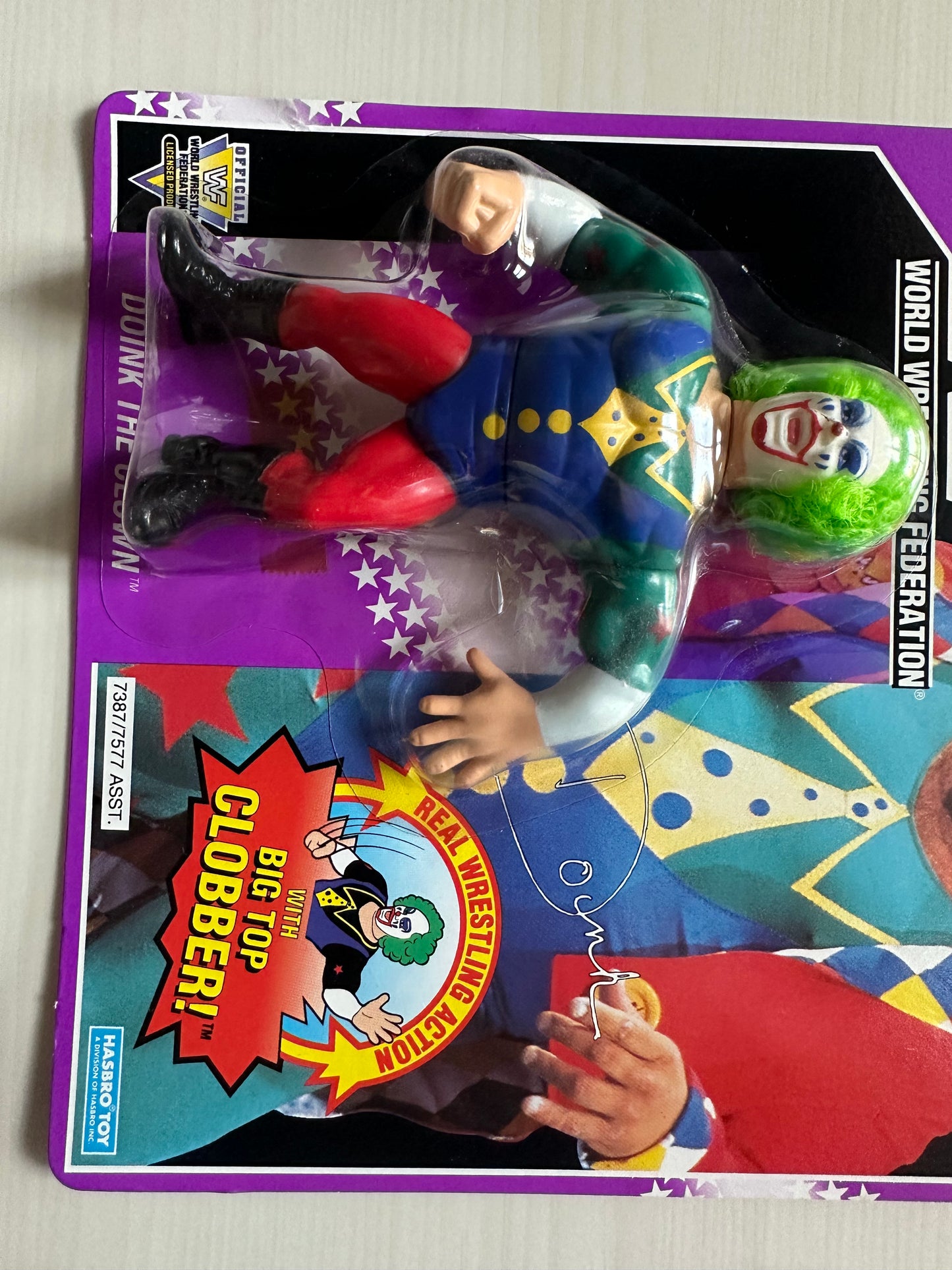 Doink the Clown Series 9 WWF Hasbro