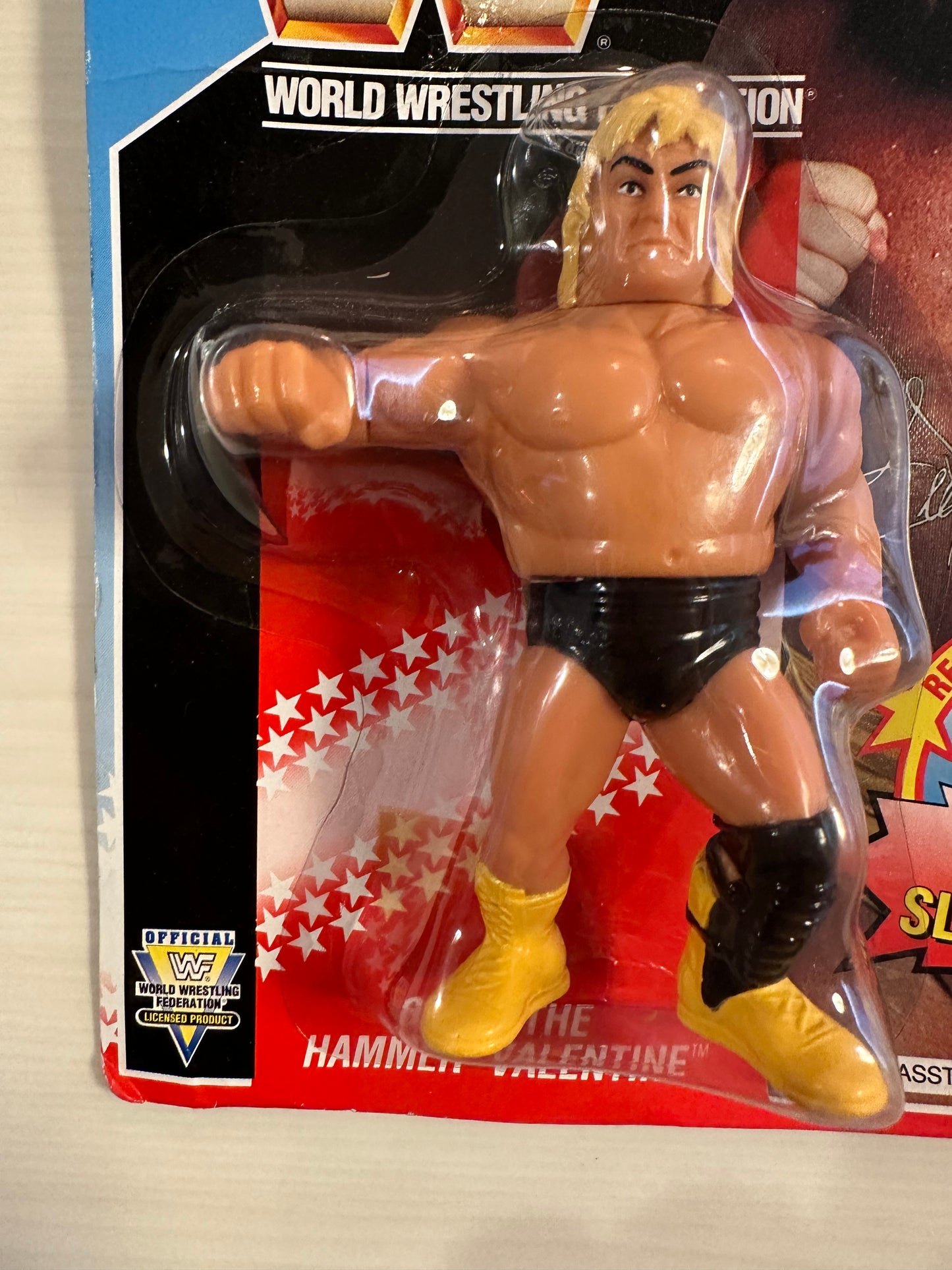 Greg the Hammer Valentine Series 3 WWF Hasbro