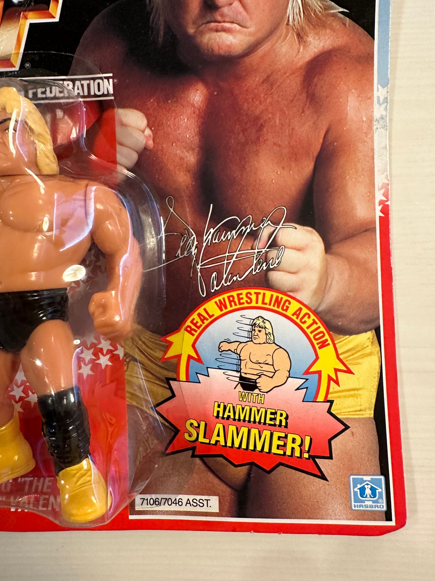 Greg the Hammer Valentine Series 3 WWF Hasbro