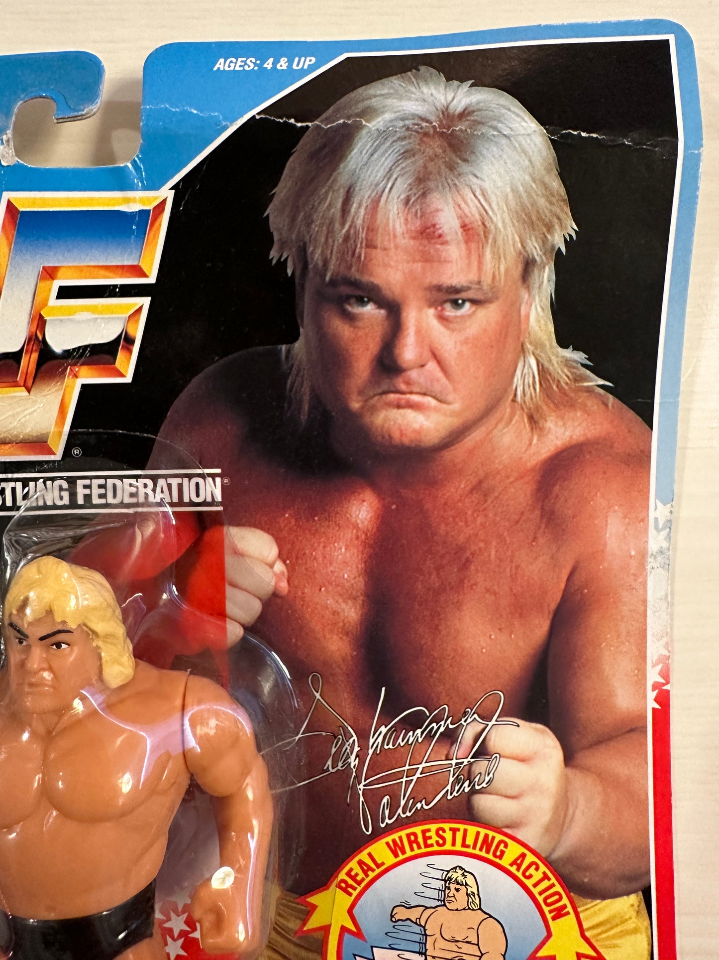 Greg the Hammer Valentine Series 3 WWF Hasbro