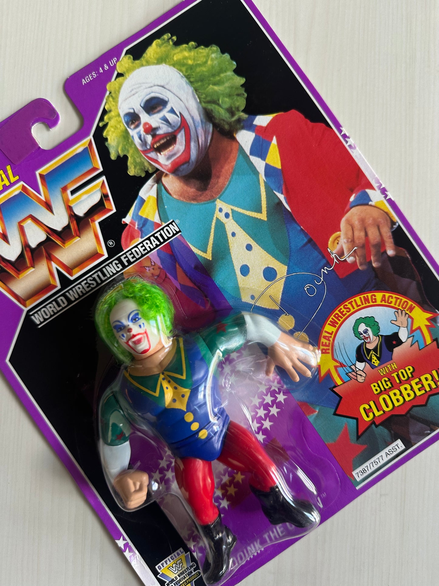 Doink the Clown Series 9 WWF Hasbro
