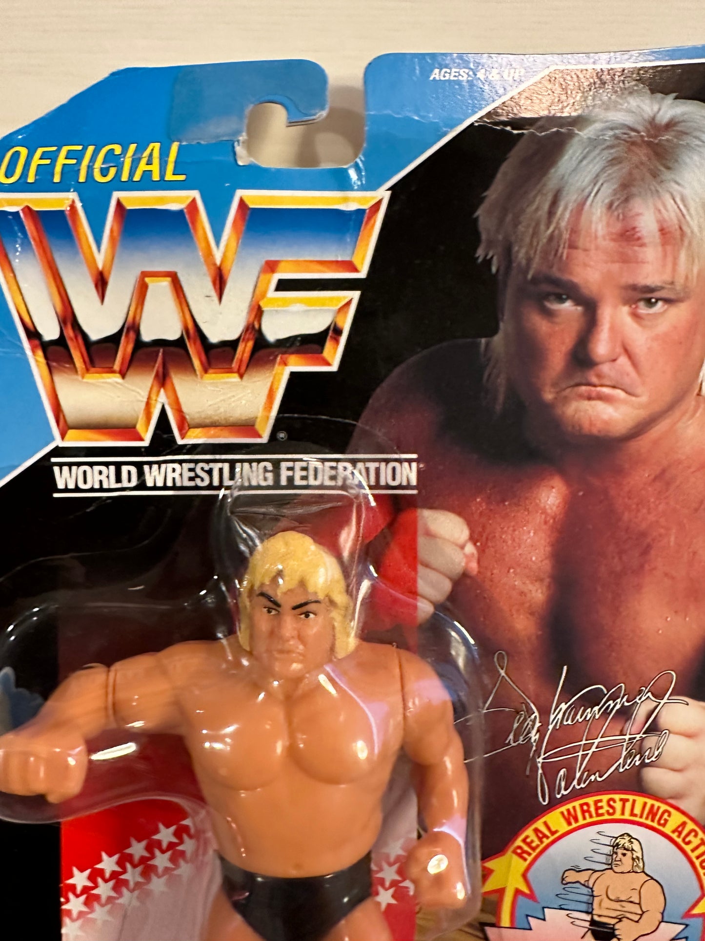 Greg the Hammer Valentine Series 3 WWF Hasbro