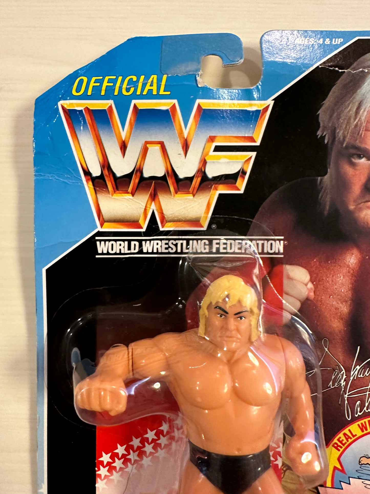 Greg the Hammer Valentine Series 3 WWF Hasbro